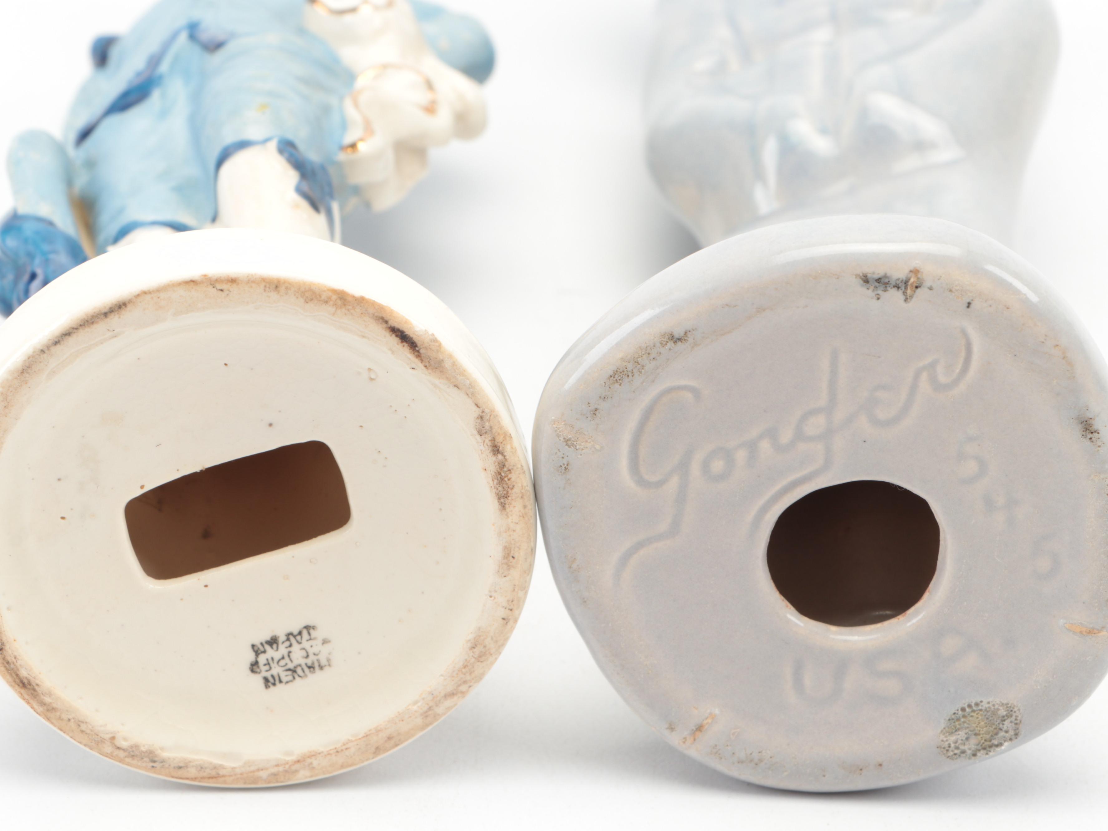 Occupied Japan Porcelain and Other Ceramic Figurines