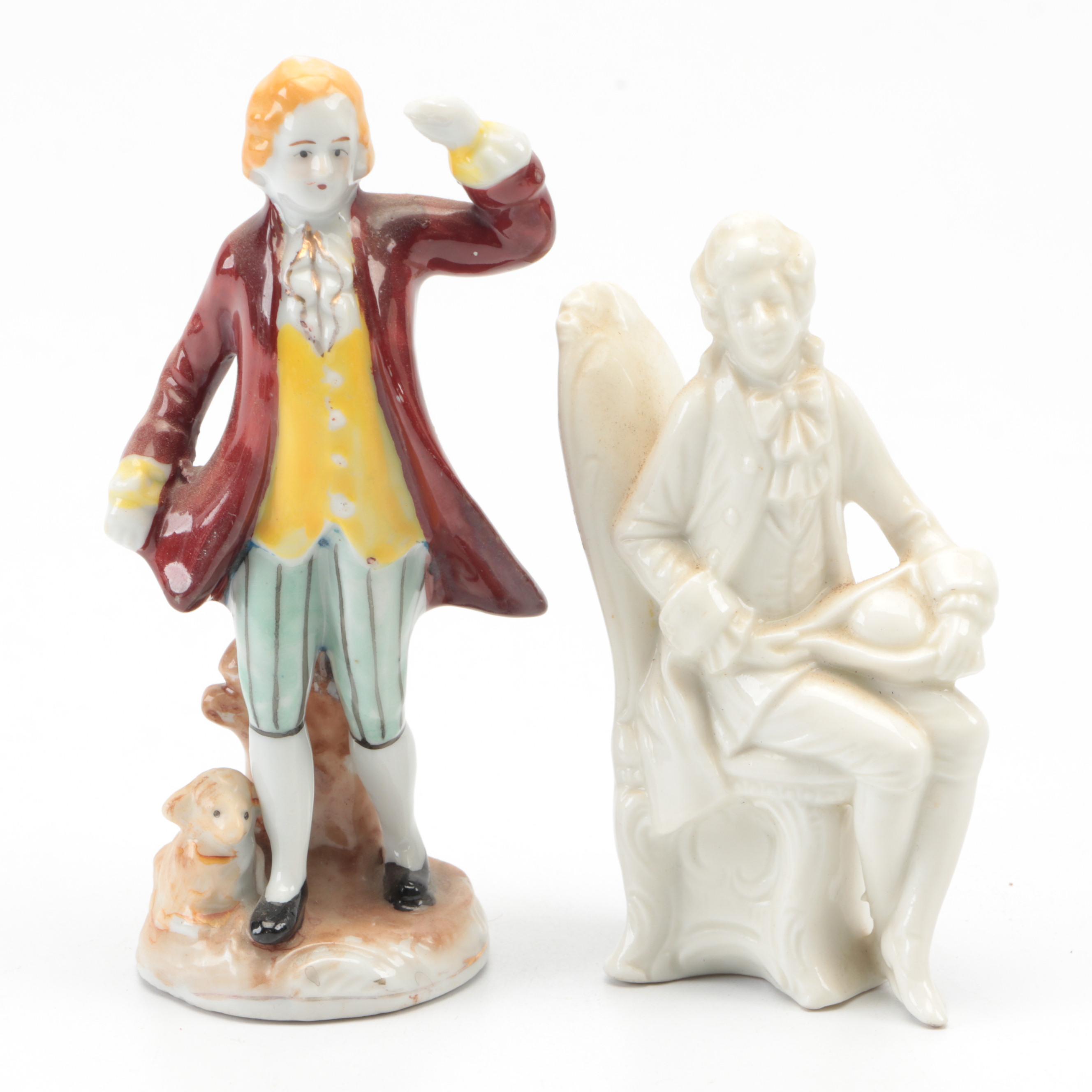Occupied Japan Porcelain and Other Ceramic Figurines