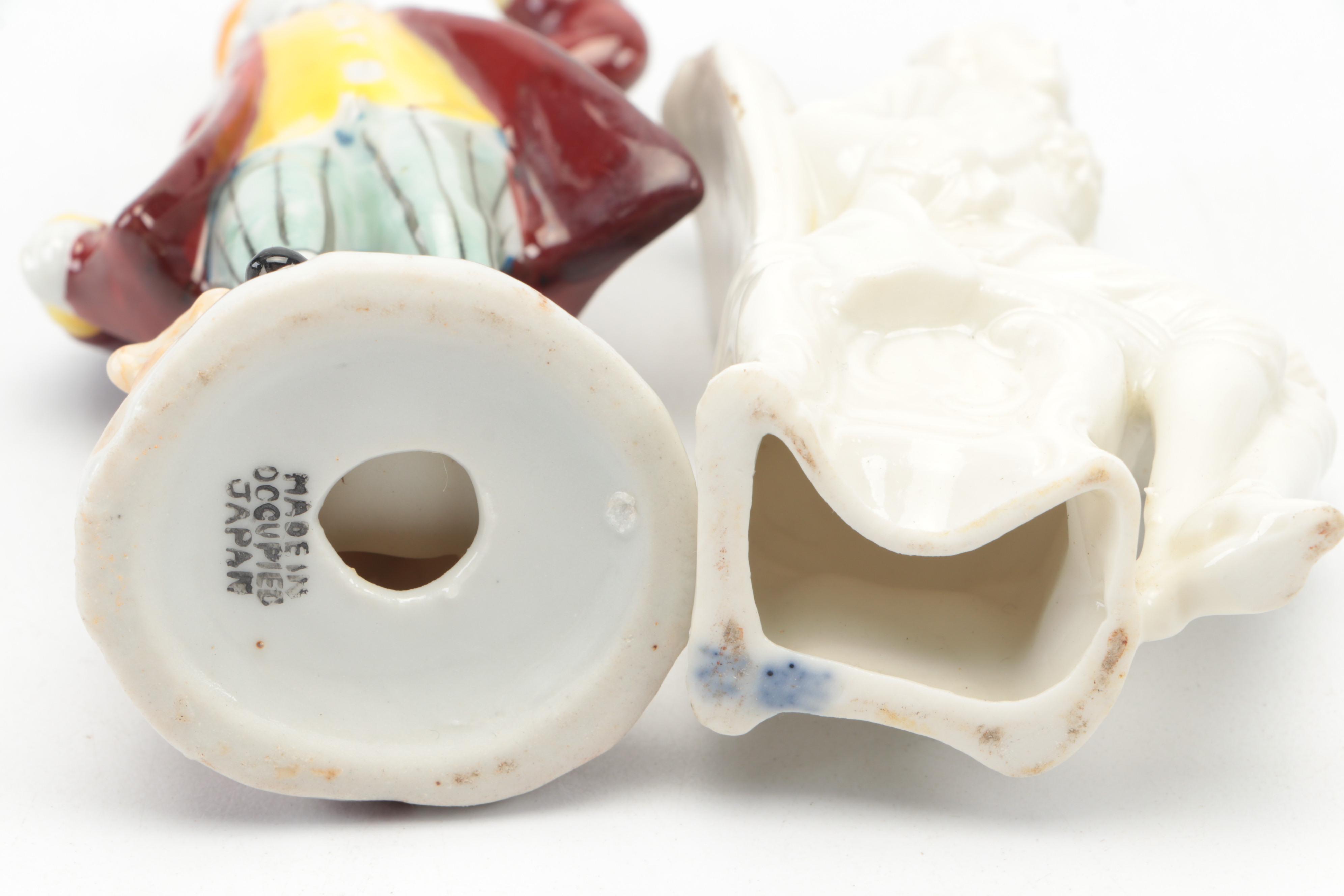 Occupied Japan Porcelain and Other Ceramic Figurines