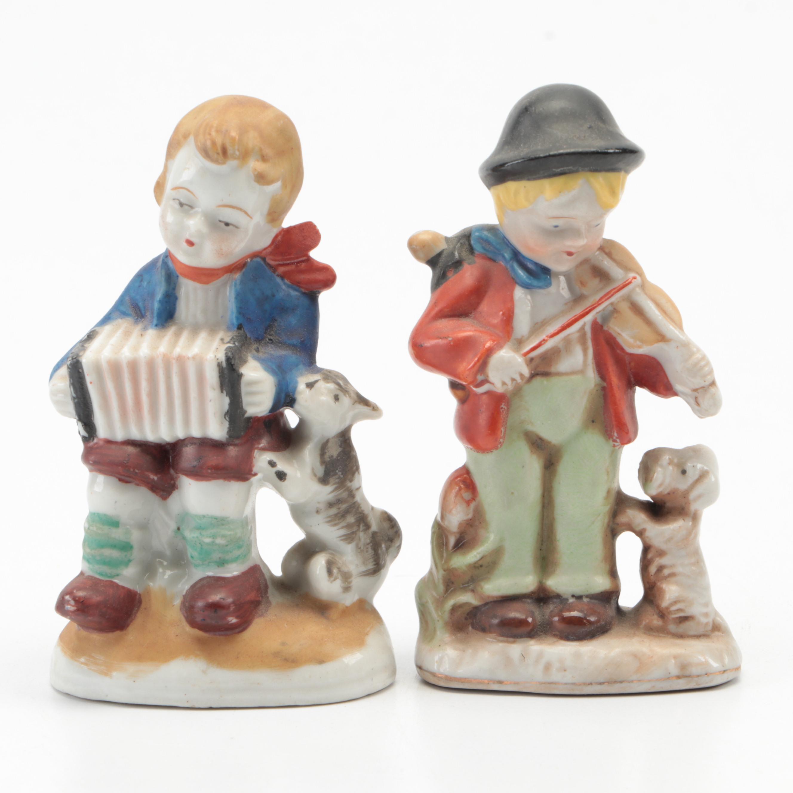 Occupied Japan Porcelain and Other Ceramic Figurines