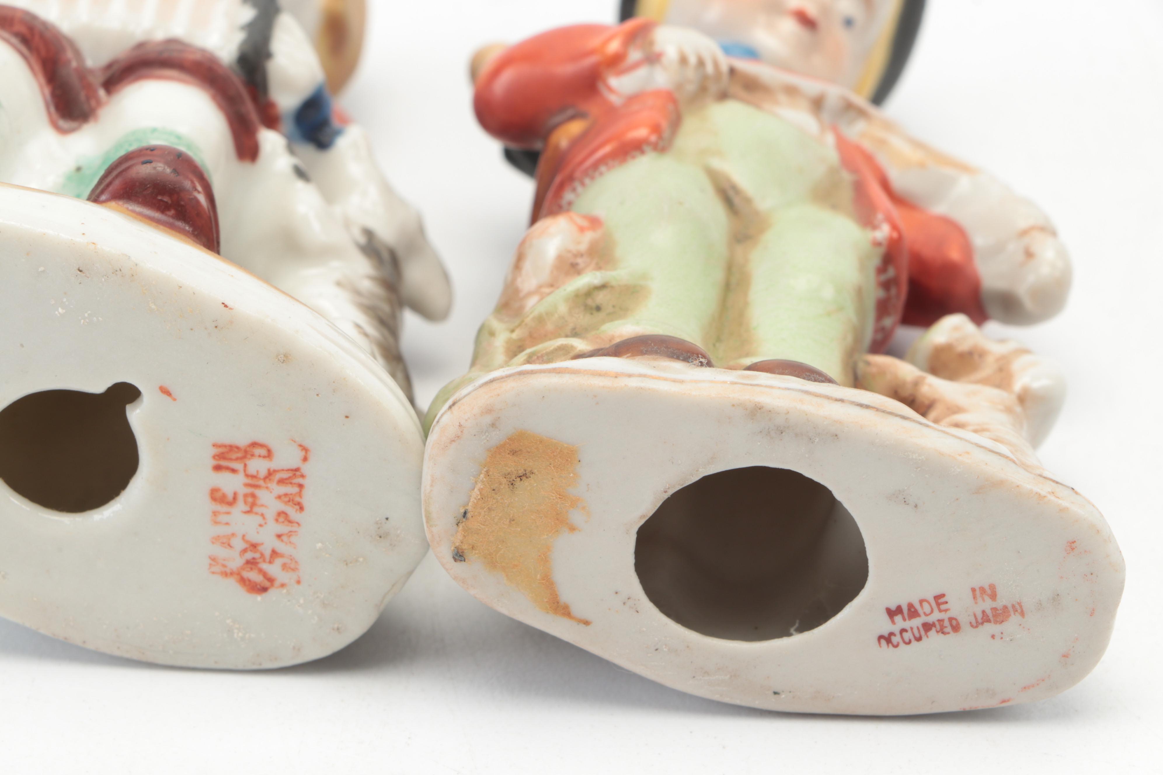 Occupied Japan Porcelain and Other Ceramic Figurines