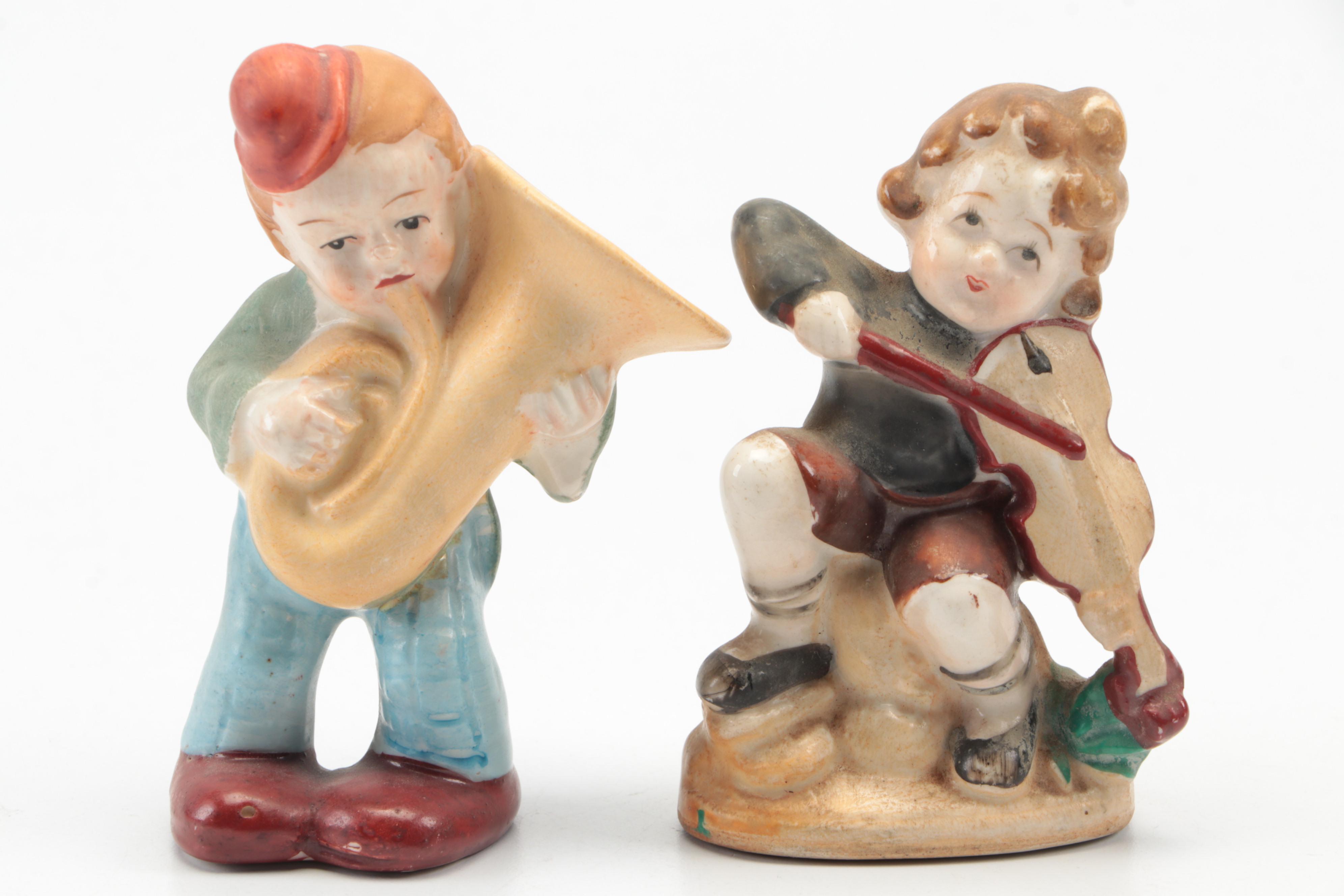 Occupied Japan Porcelain and Other Ceramic Figurines