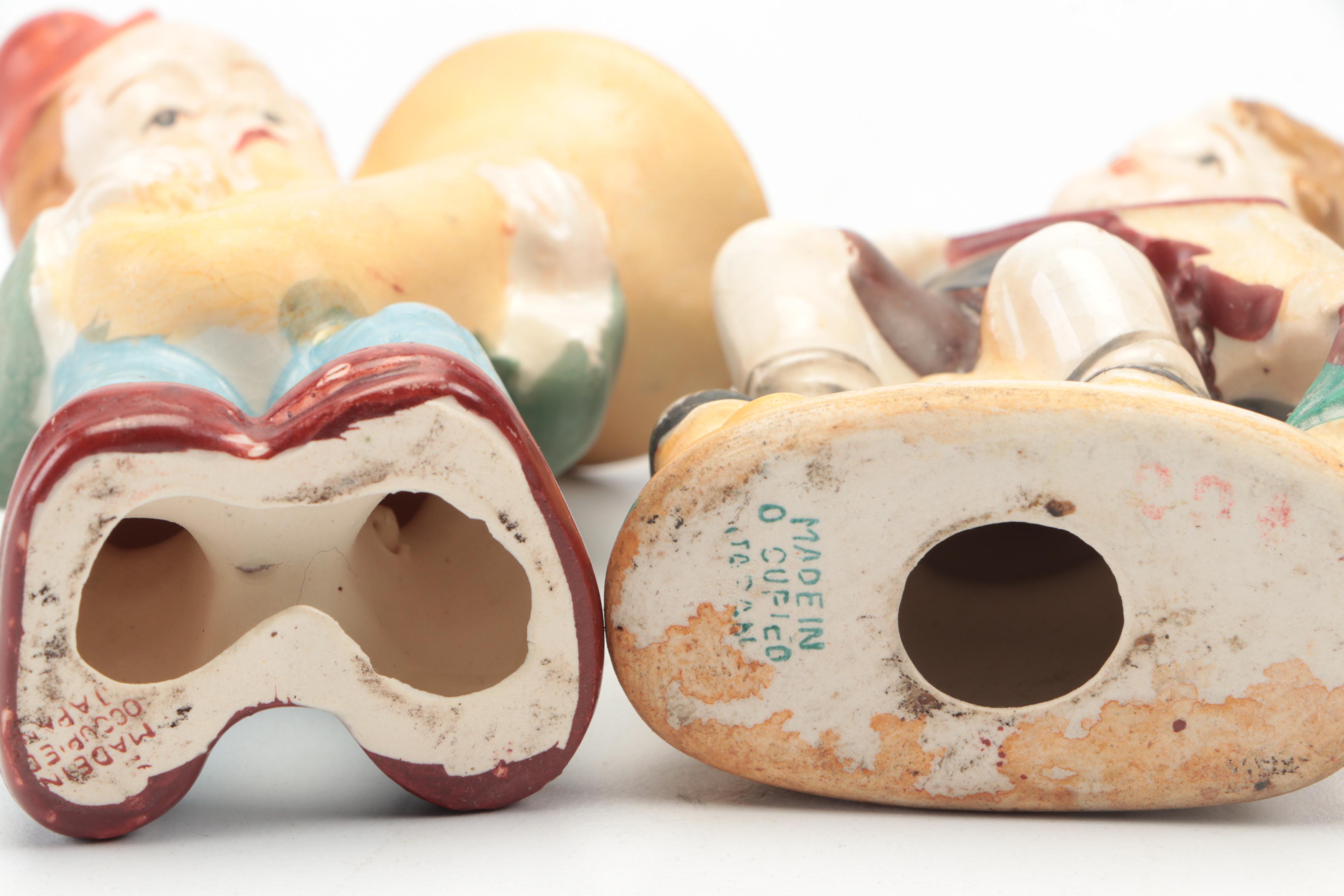 Occupied Japan Porcelain and Other Ceramic Figurines