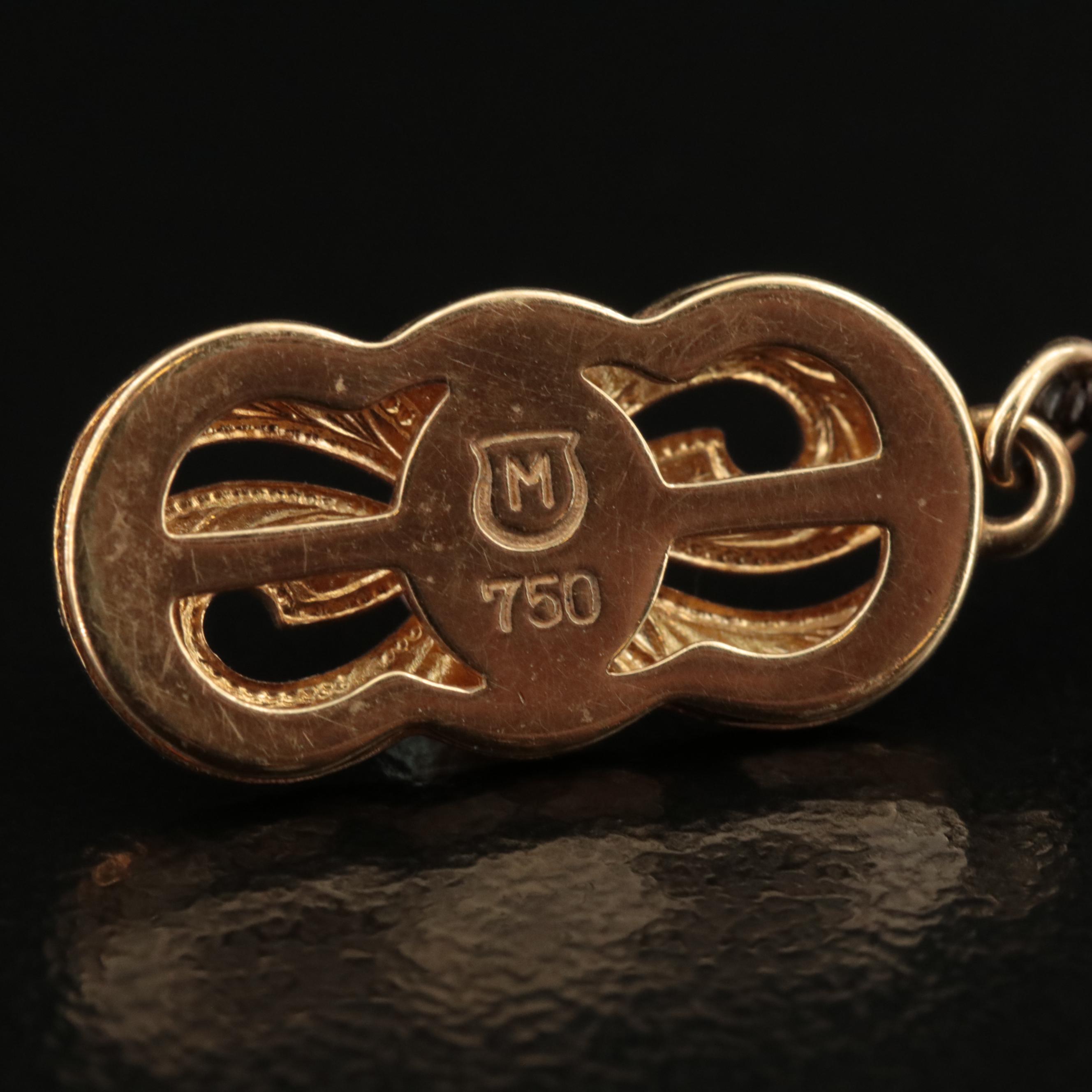 Mikimoto Pearl Necklace with 18K Clasp