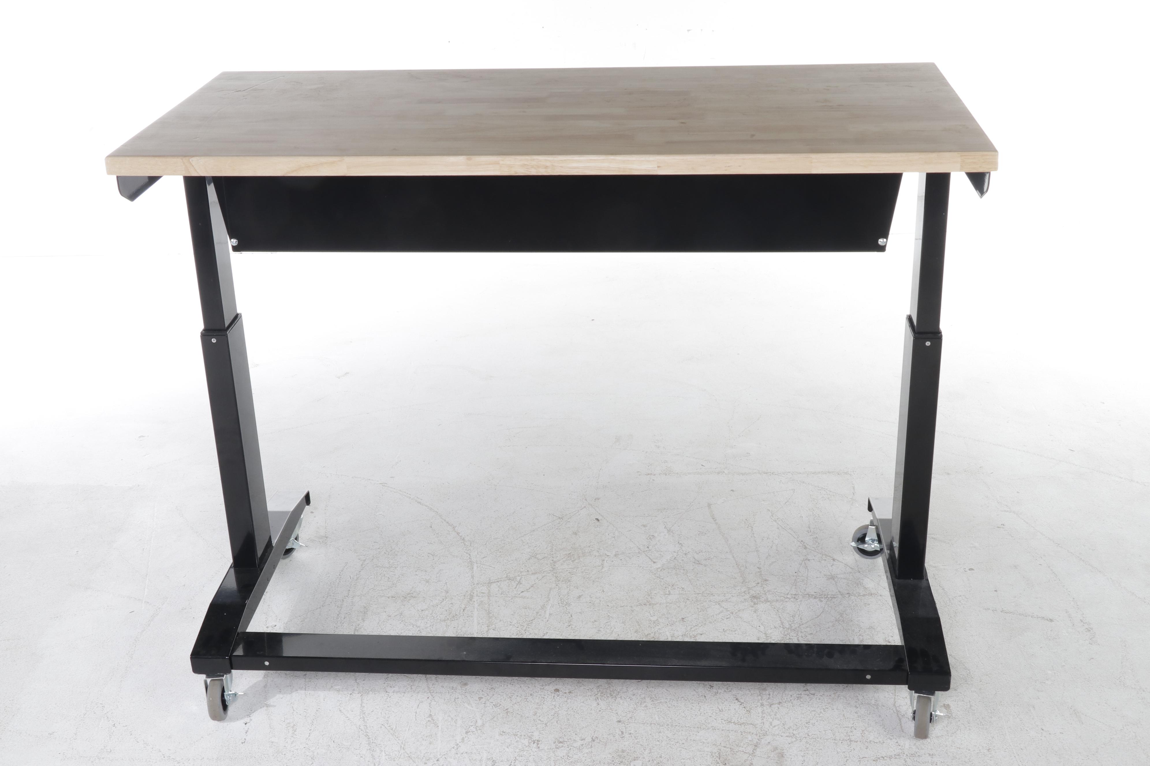 Husky Adjustable Height Work Table with Drawers