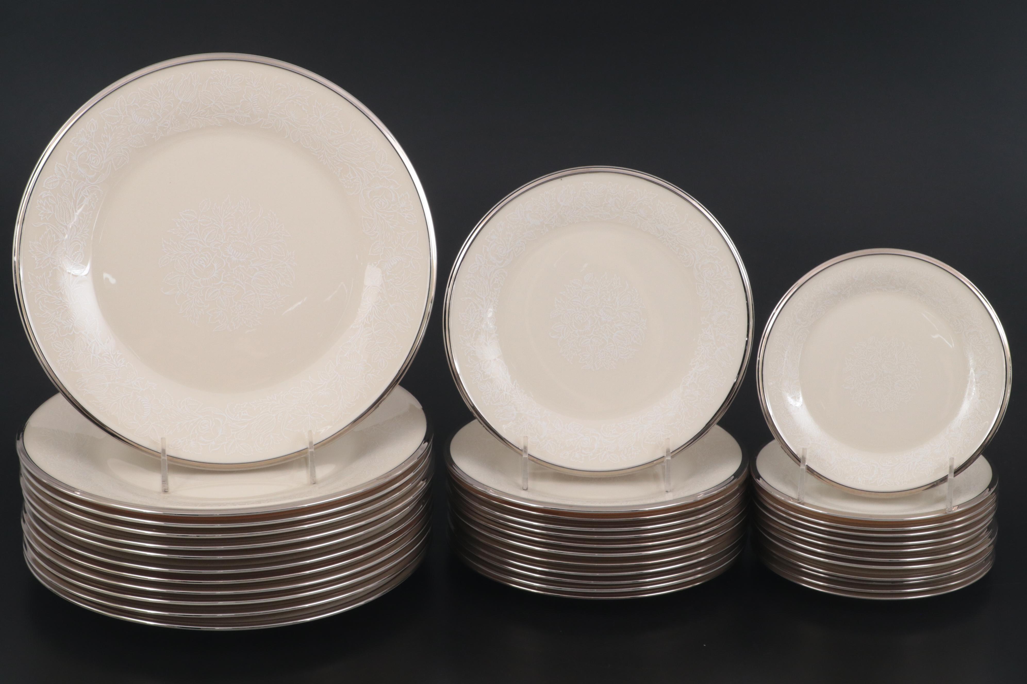 Lenox "Moonspun" Bone China Dinnerware and Table Accessories