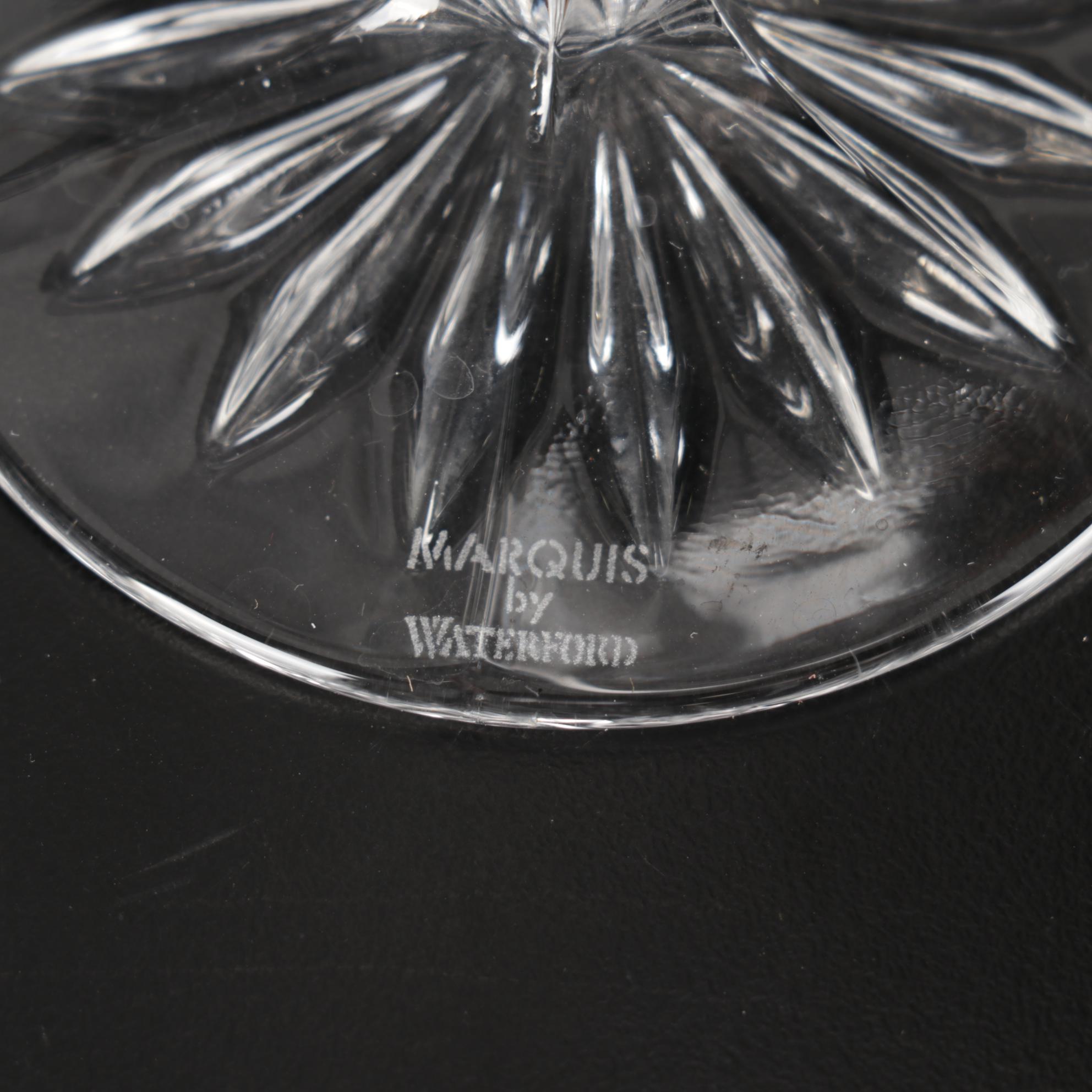 Marquis by Waterford "Brookside" and "Sparkle" Wine Glasses