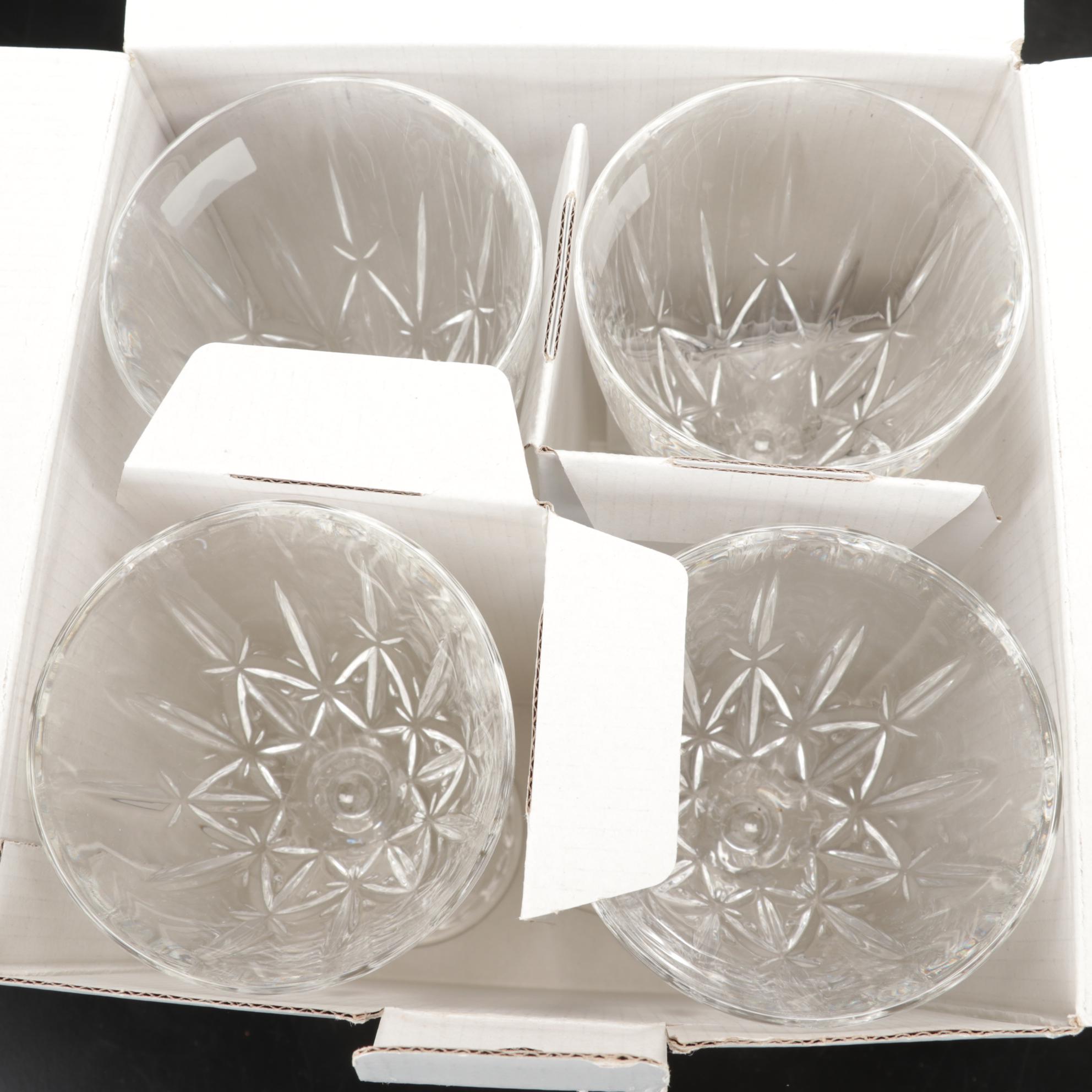 Marquis by Waterford "Brookside" and "Sparkle" Wine Glasses