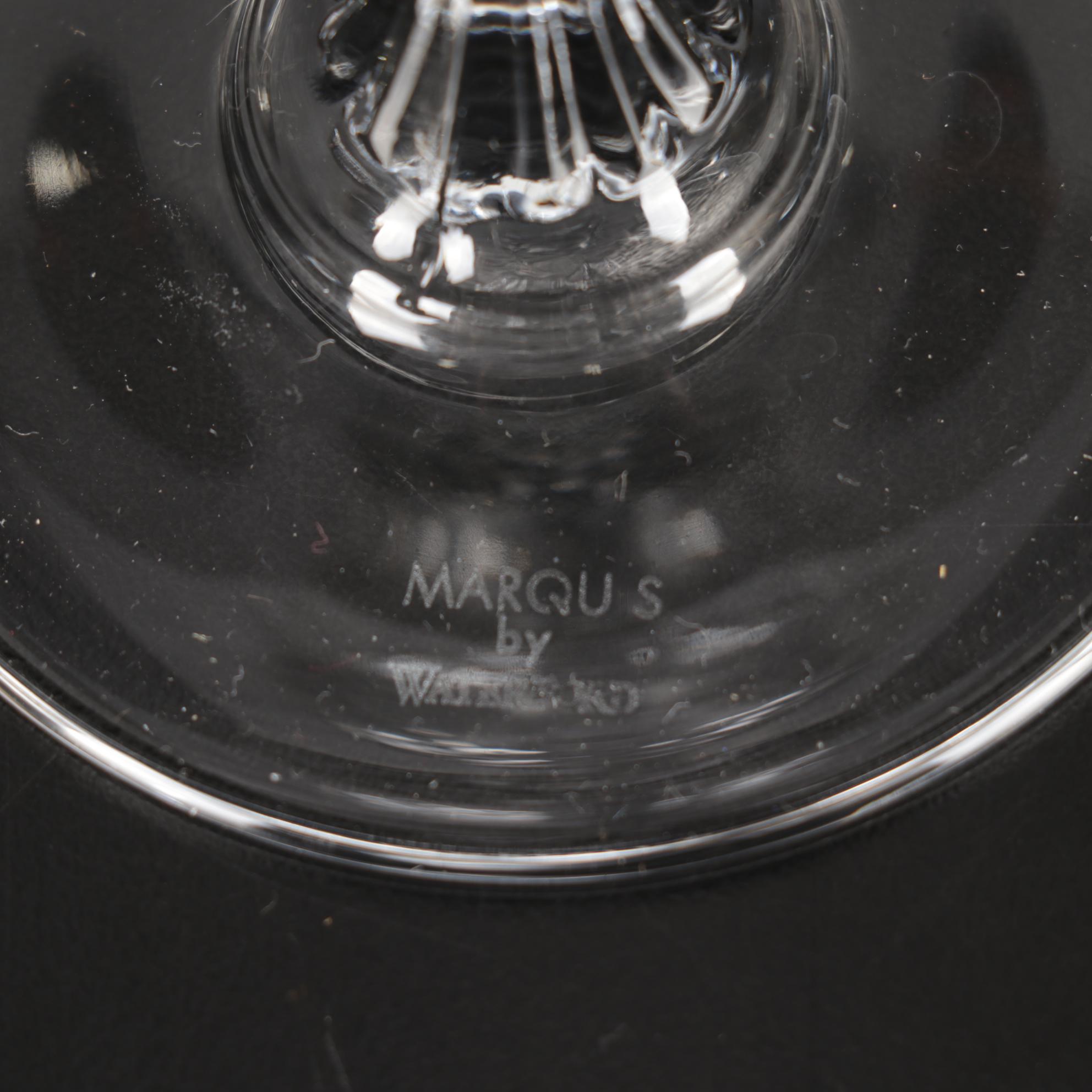 Marquis by Waterford "Brookside" and "Sparkle" Wine Glasses