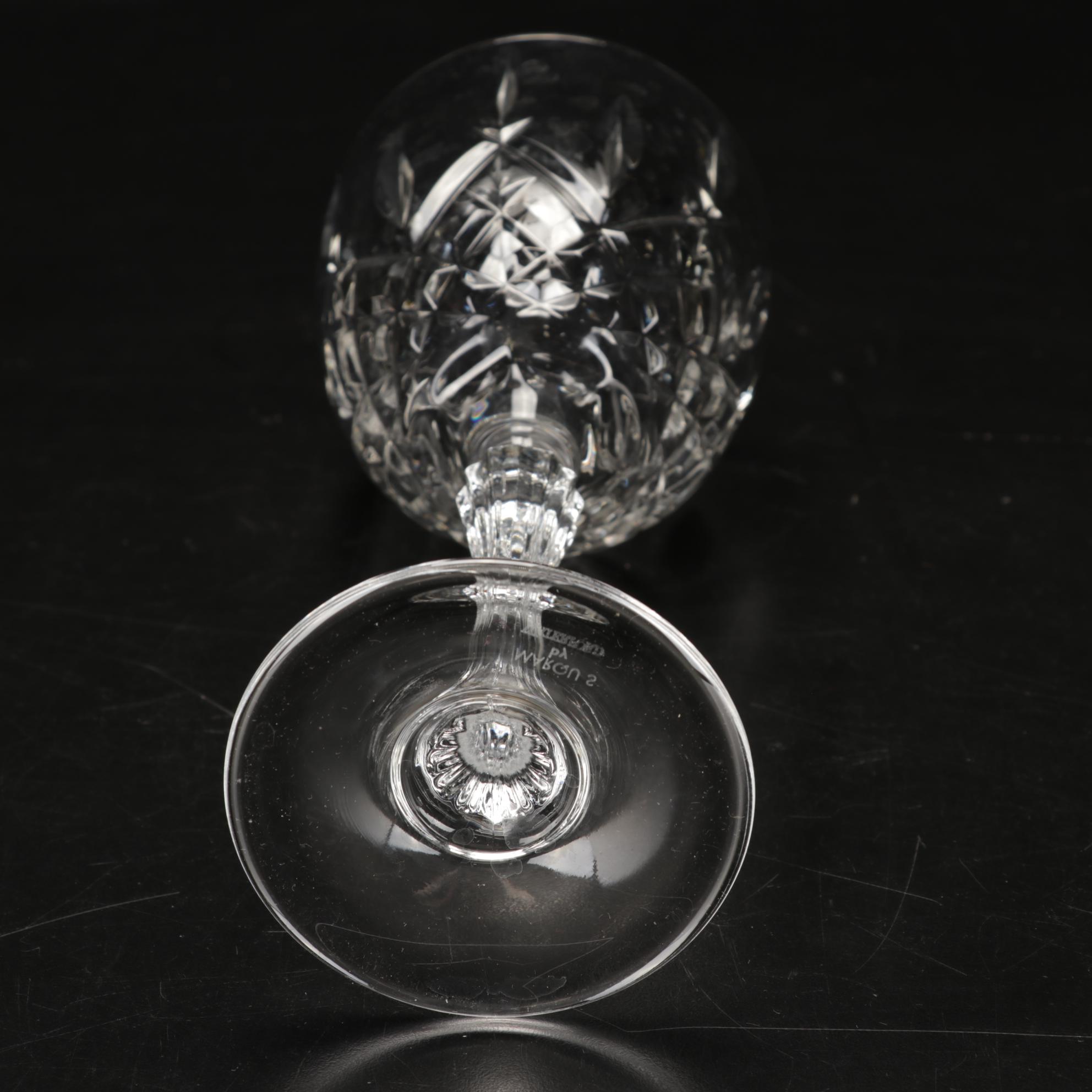 Marquis by Waterford "Brookside" and "Sparkle" Wine Glasses