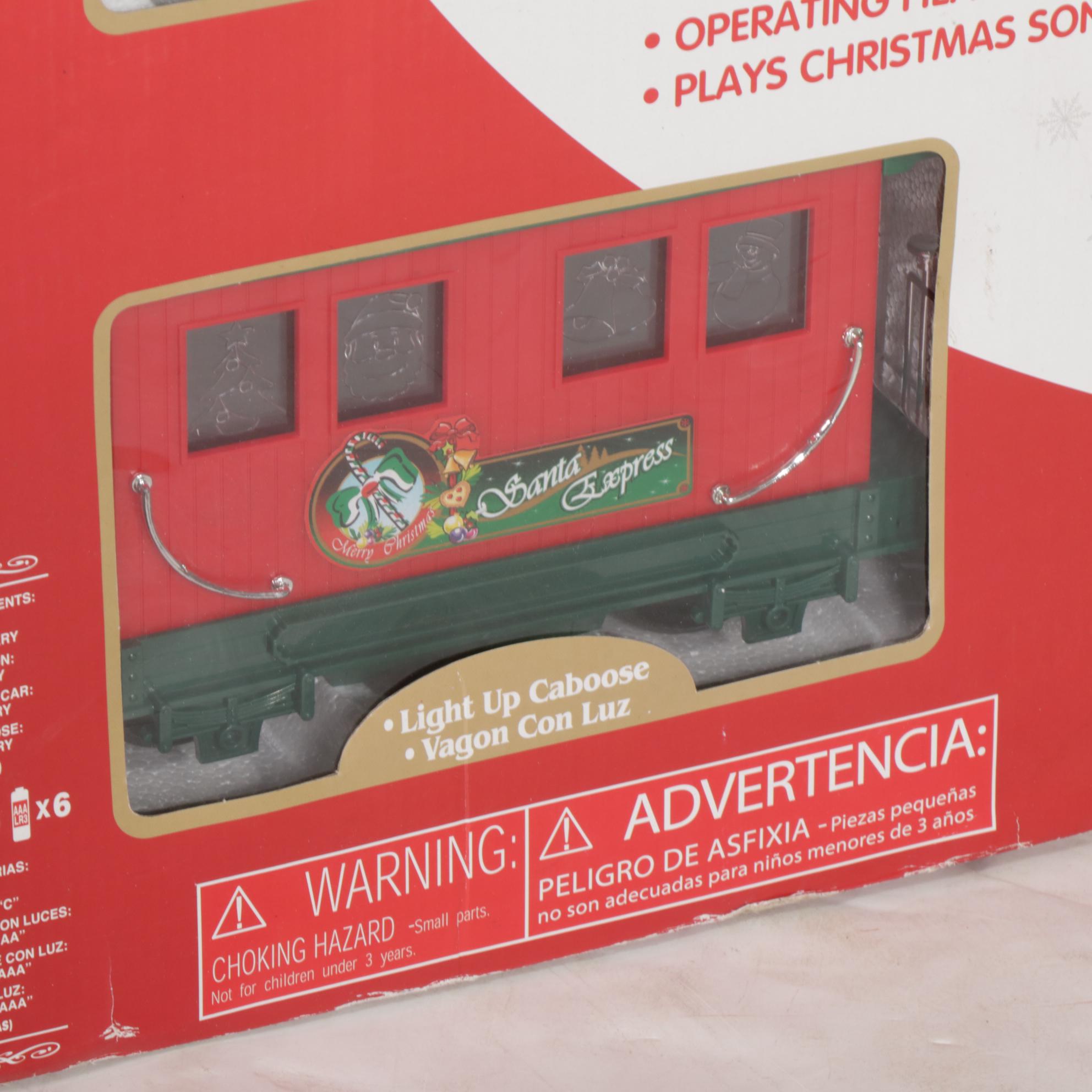 Eztec Santa Express Christmas Train Set