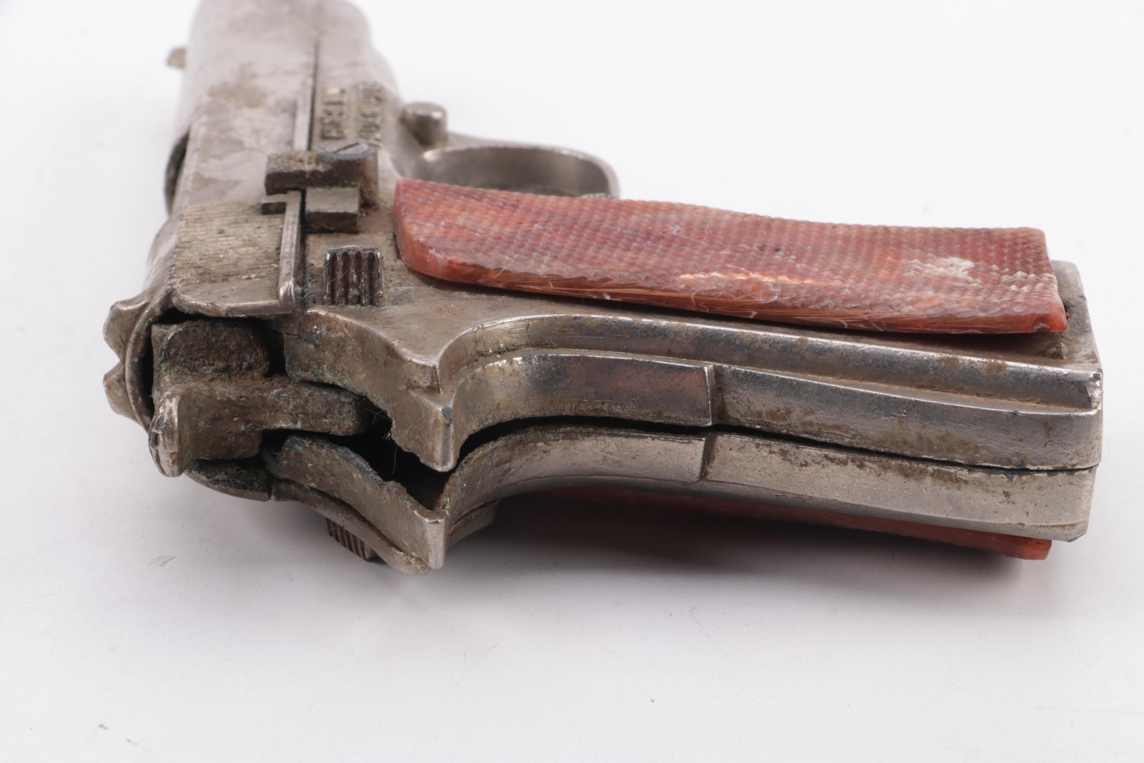 Hubley Automatic Cap Pistol with Other Hubley Cap Guns