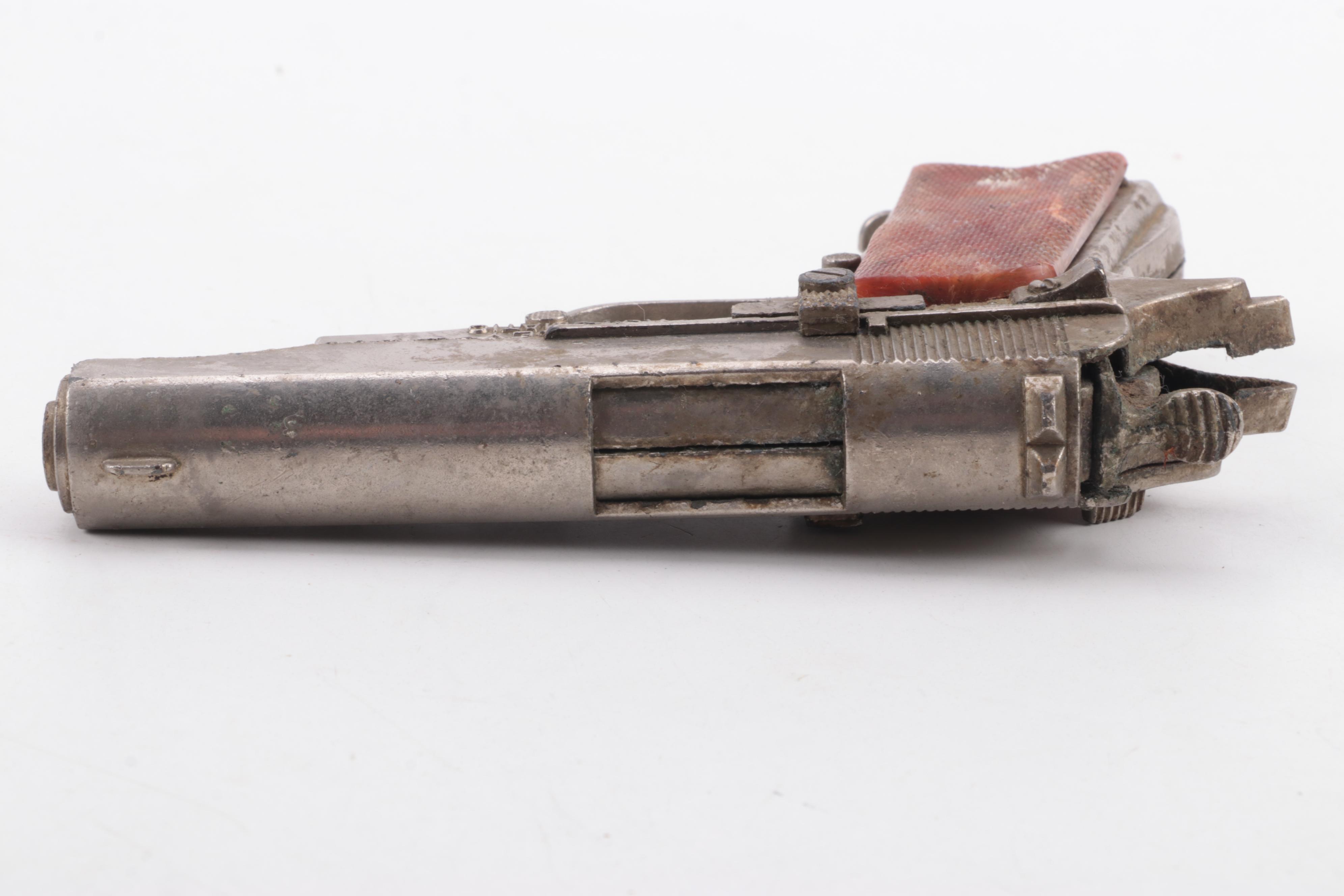 Hubley Automatic Cap Pistol with Other Hubley Cap Guns