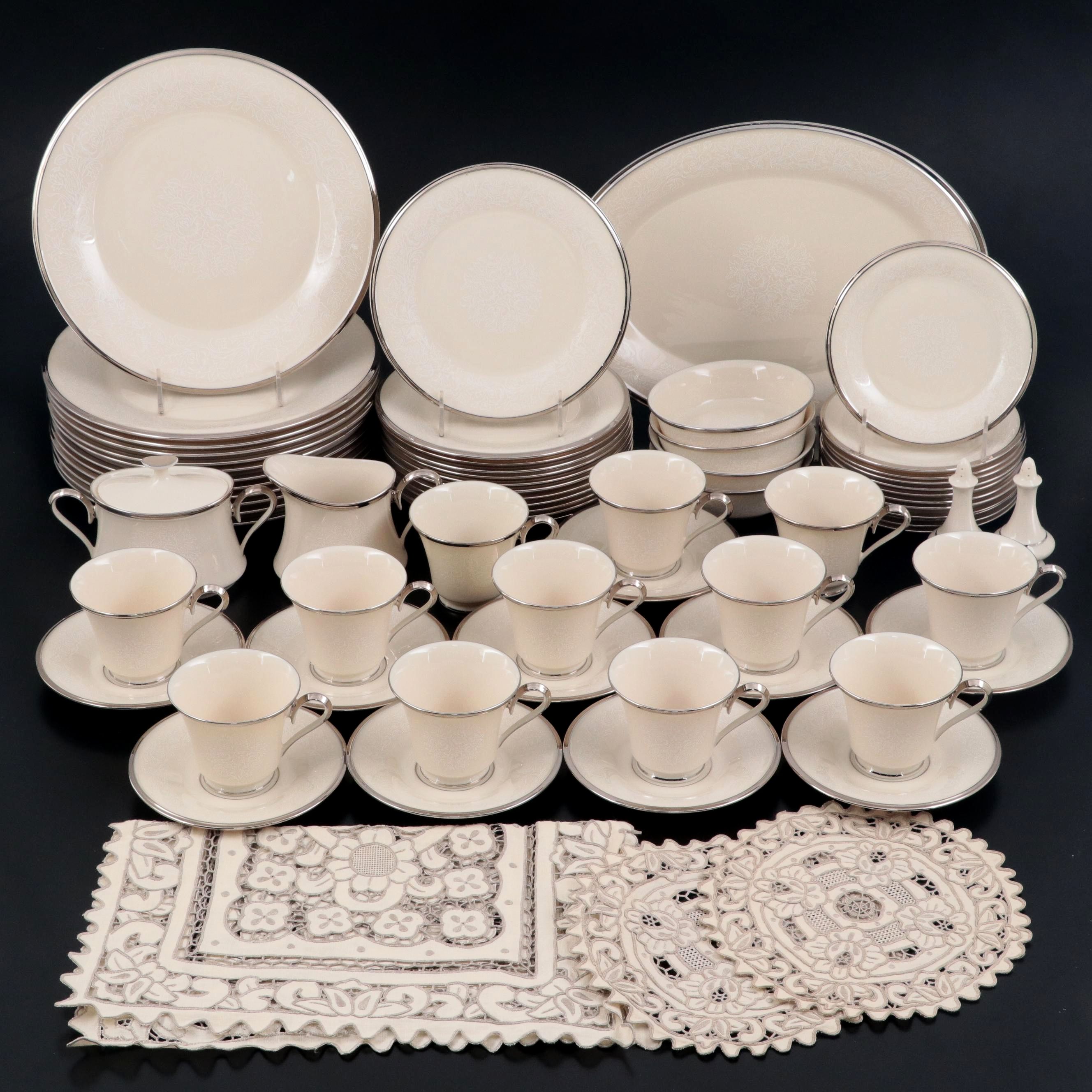 Lenox "Moonspun" Bone China Dinnerware and Table Accessories