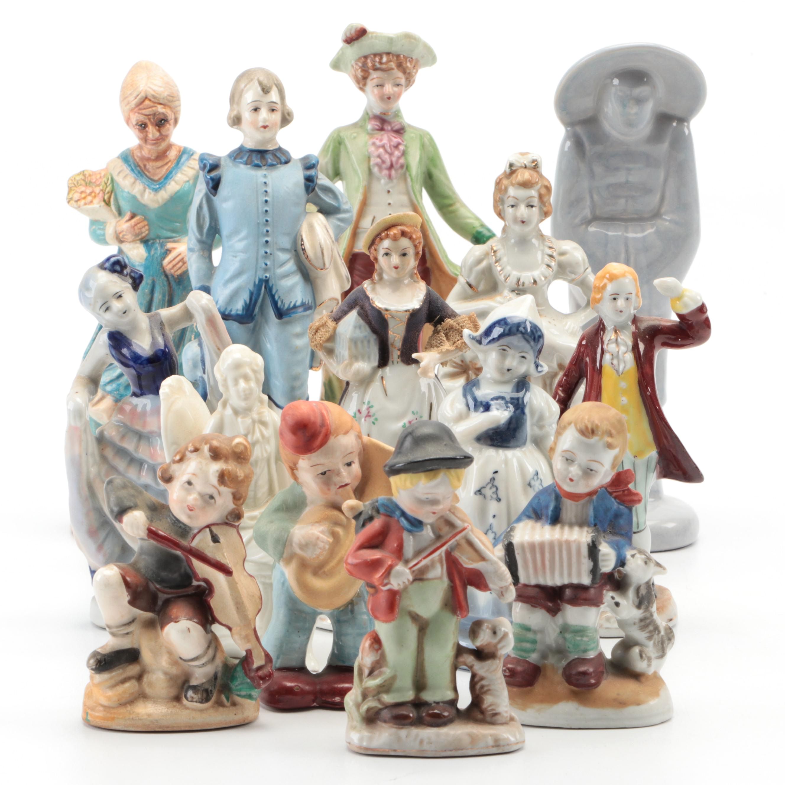 Occupied Japan Porcelain and Other Ceramic Figurines