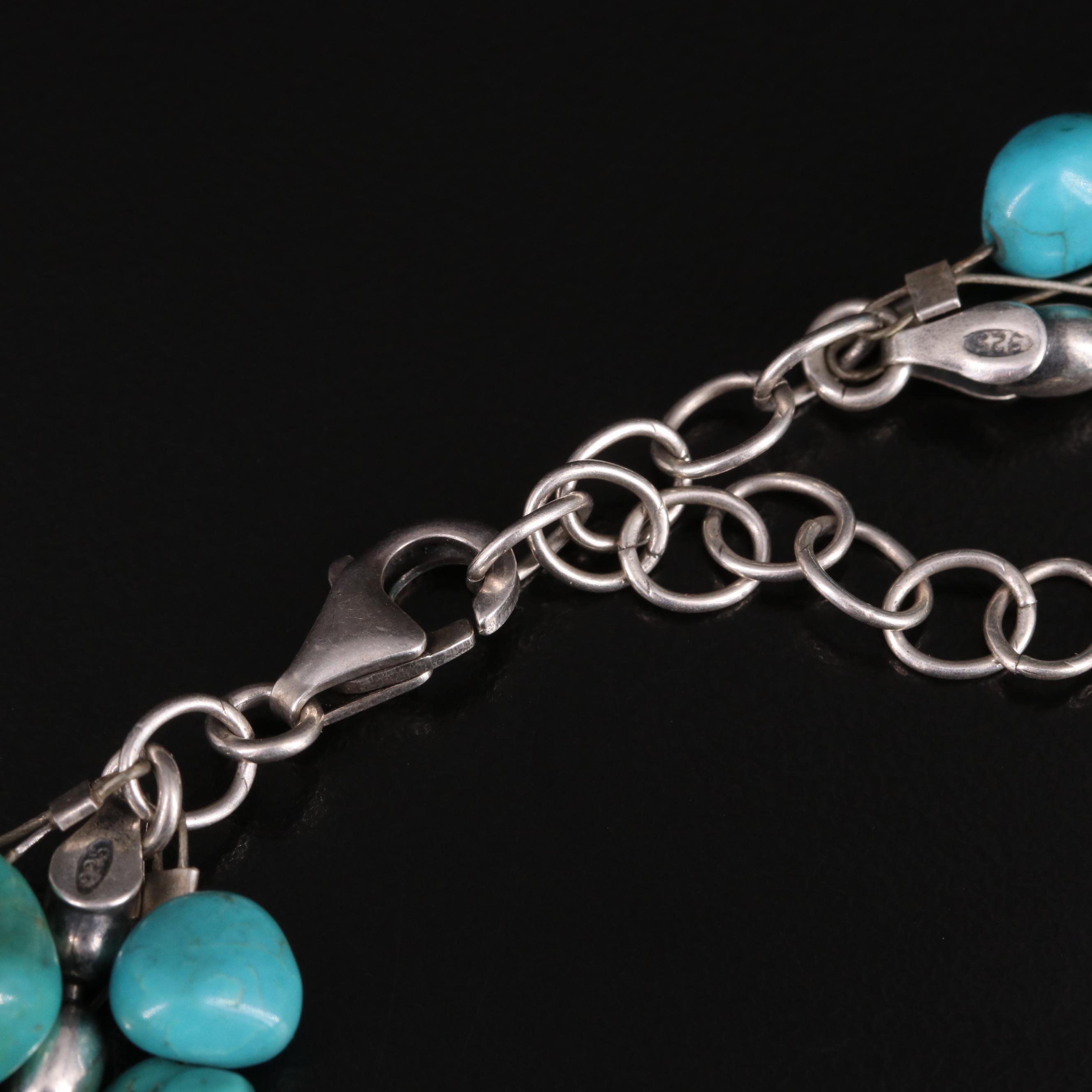 Sterling Turquoise Necklace