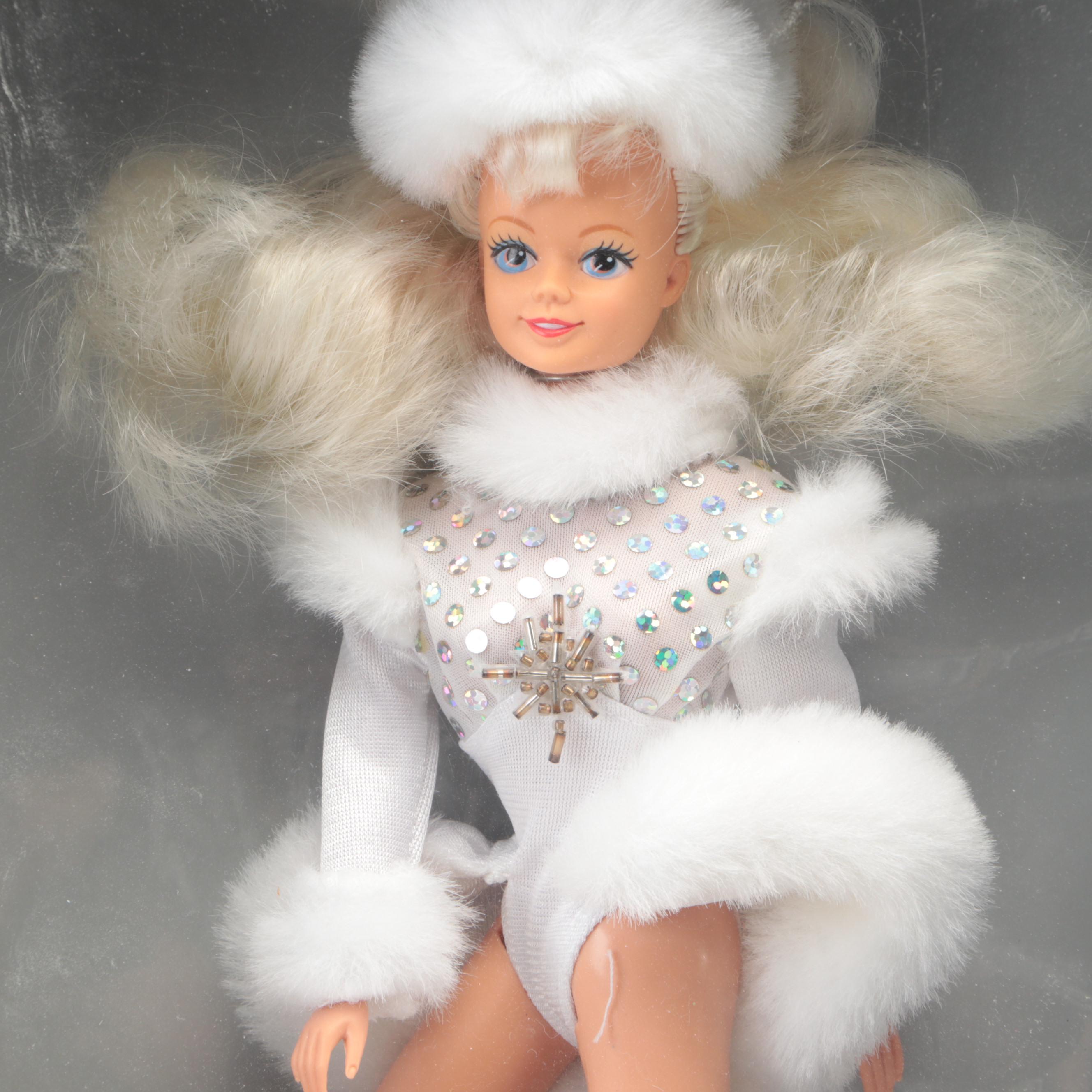 Mattel Hard Rock Café Barbie with Radio City Rockettes Dolls