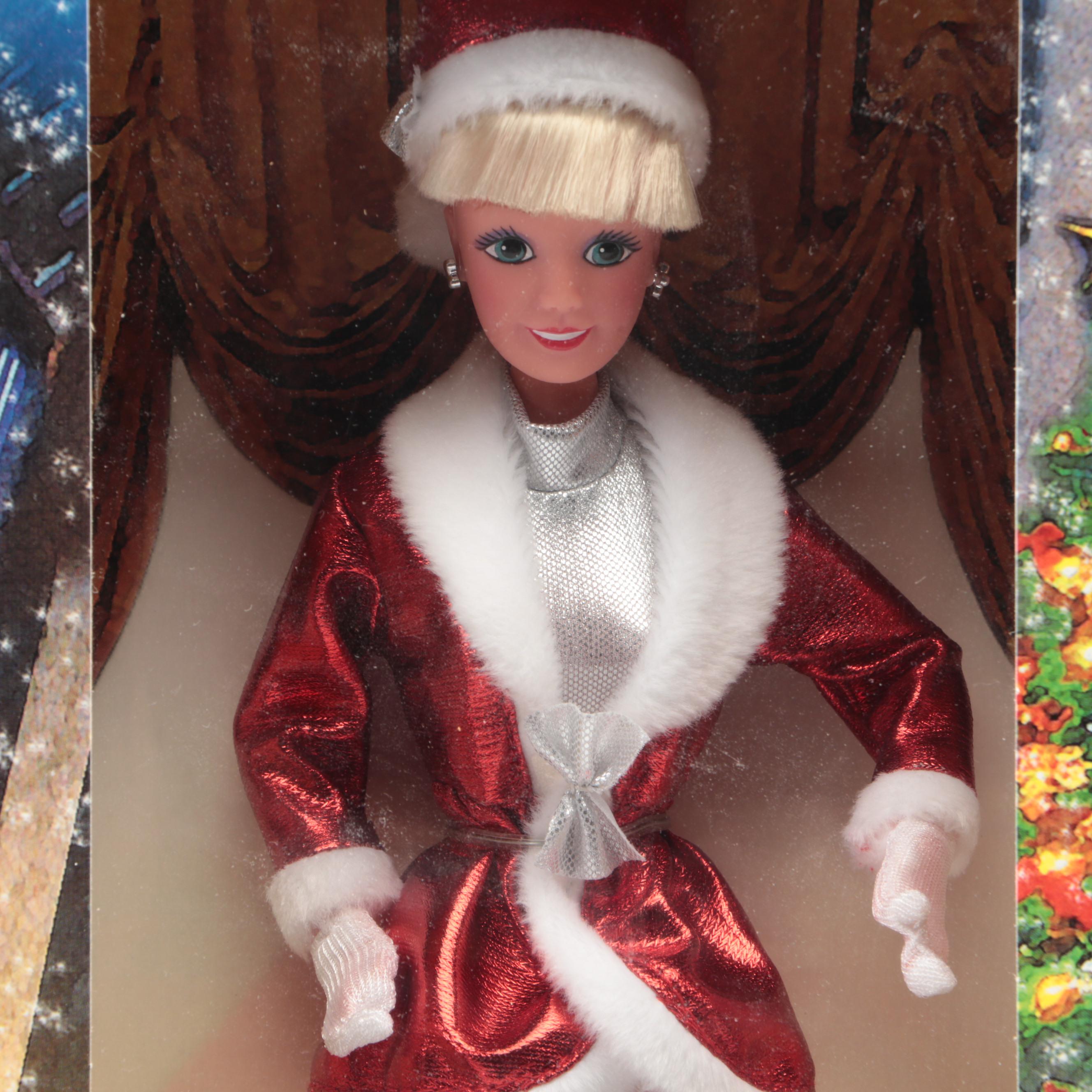 Mattel Hard Rock Café Barbie with Radio City Rockettes Dolls