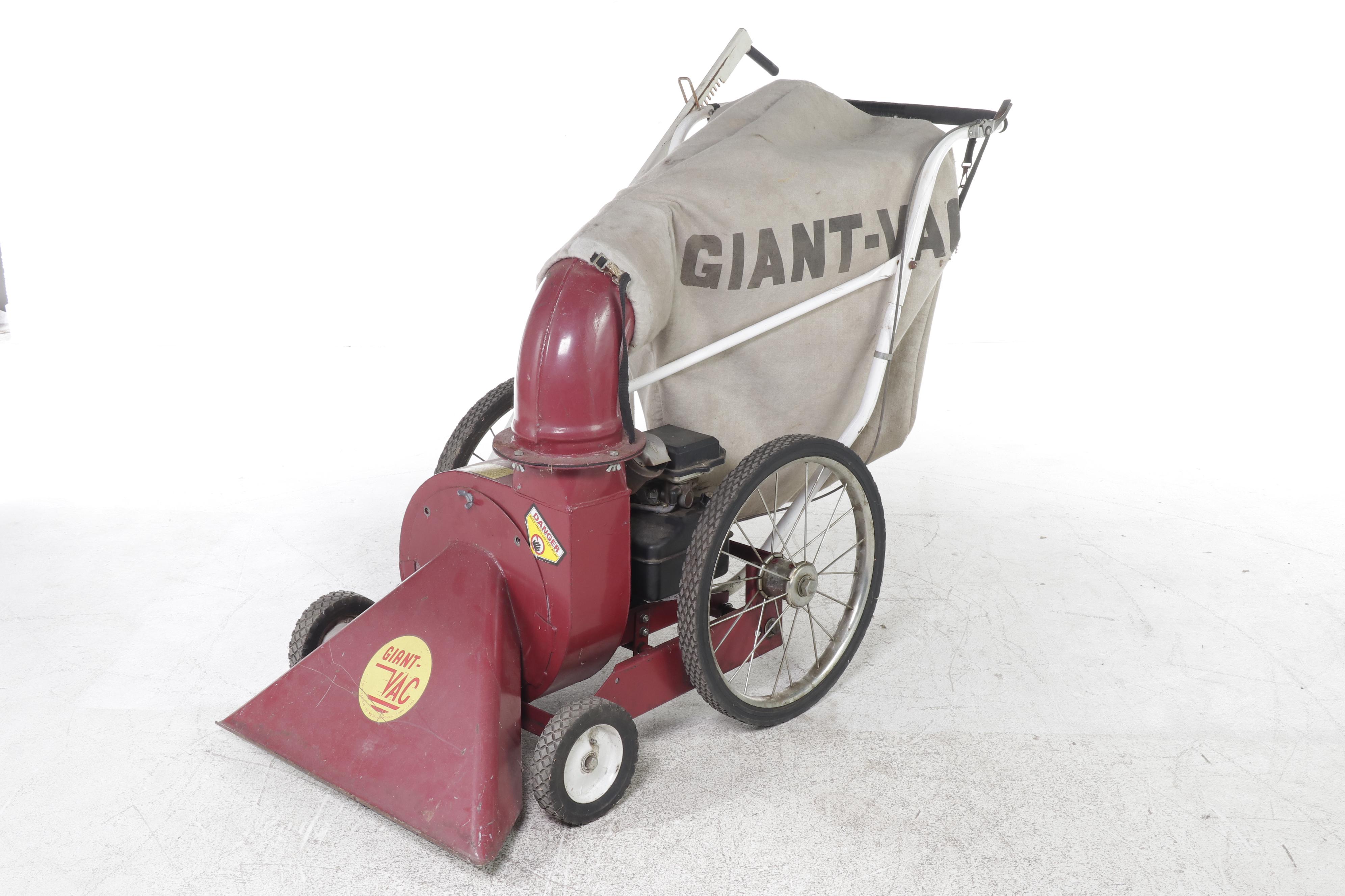 Giant Vac With Briggs & Stratton Gas-Powered Push Leaf Vacuum
