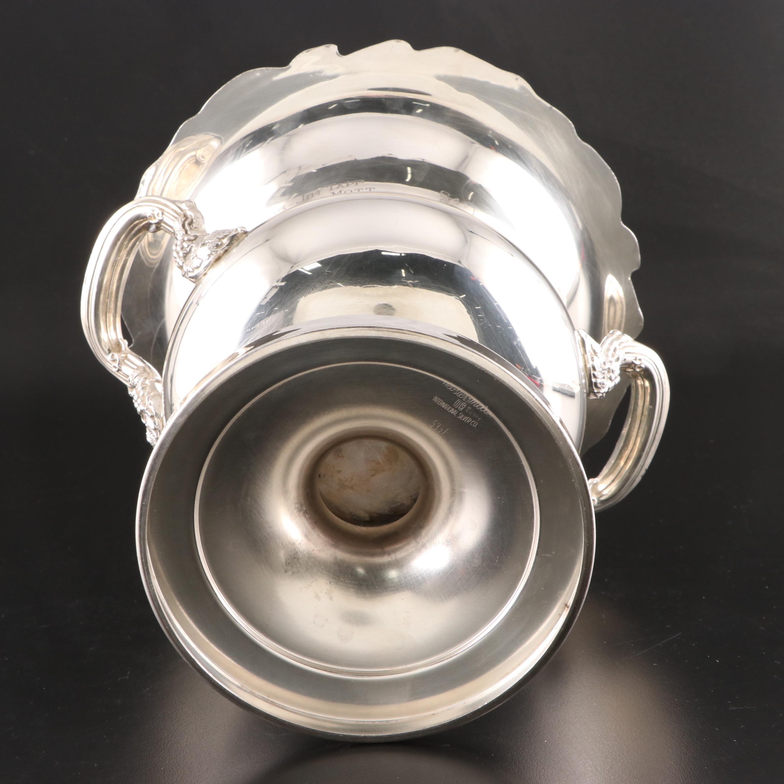 WHCC Club Champion Chrome Ice Bucket Trophy