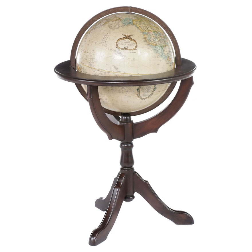 Replogle "World Classic Series" 16" Globe on Stand, Late 20th Century