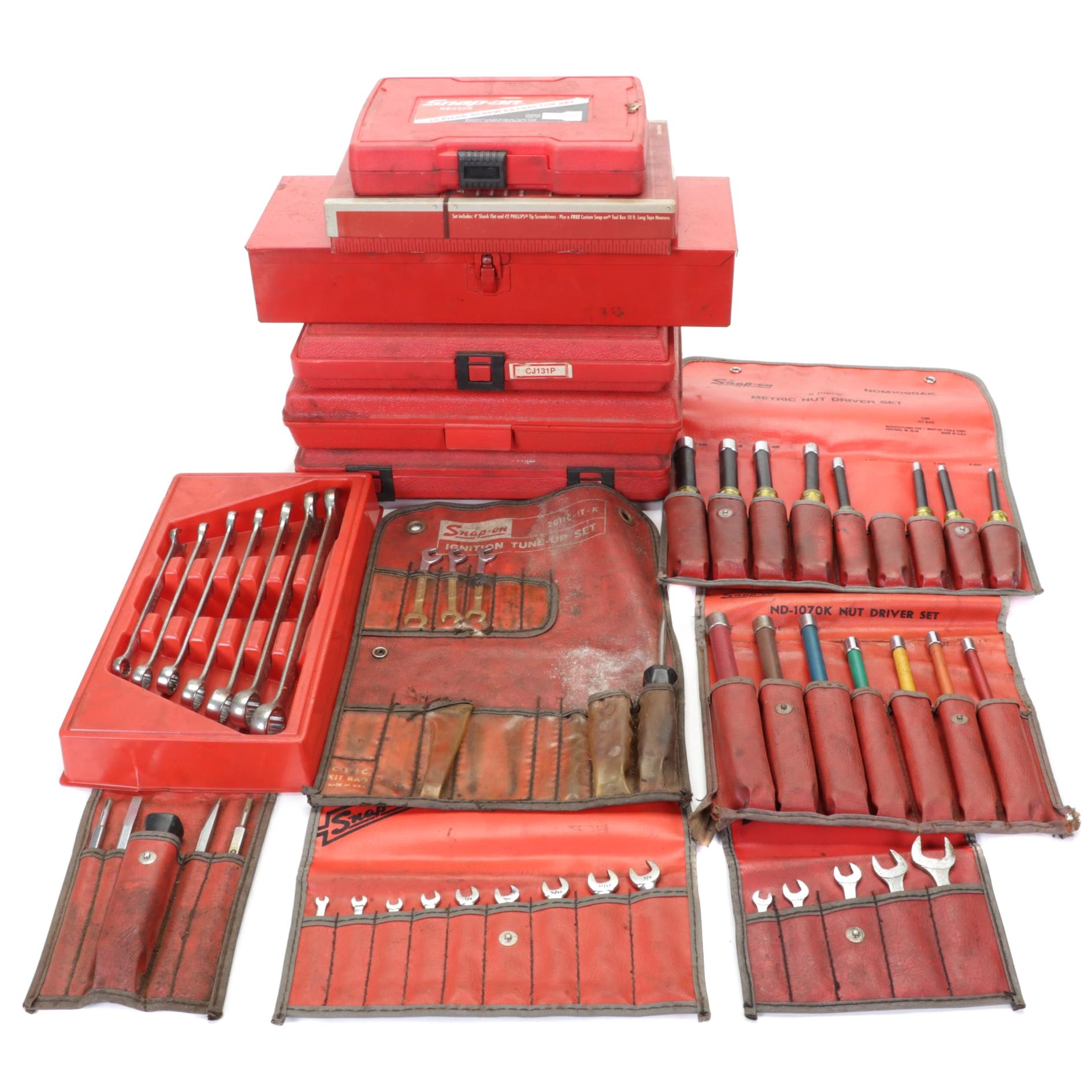 Snap-On Wrench Sets and Nut Driver Sets