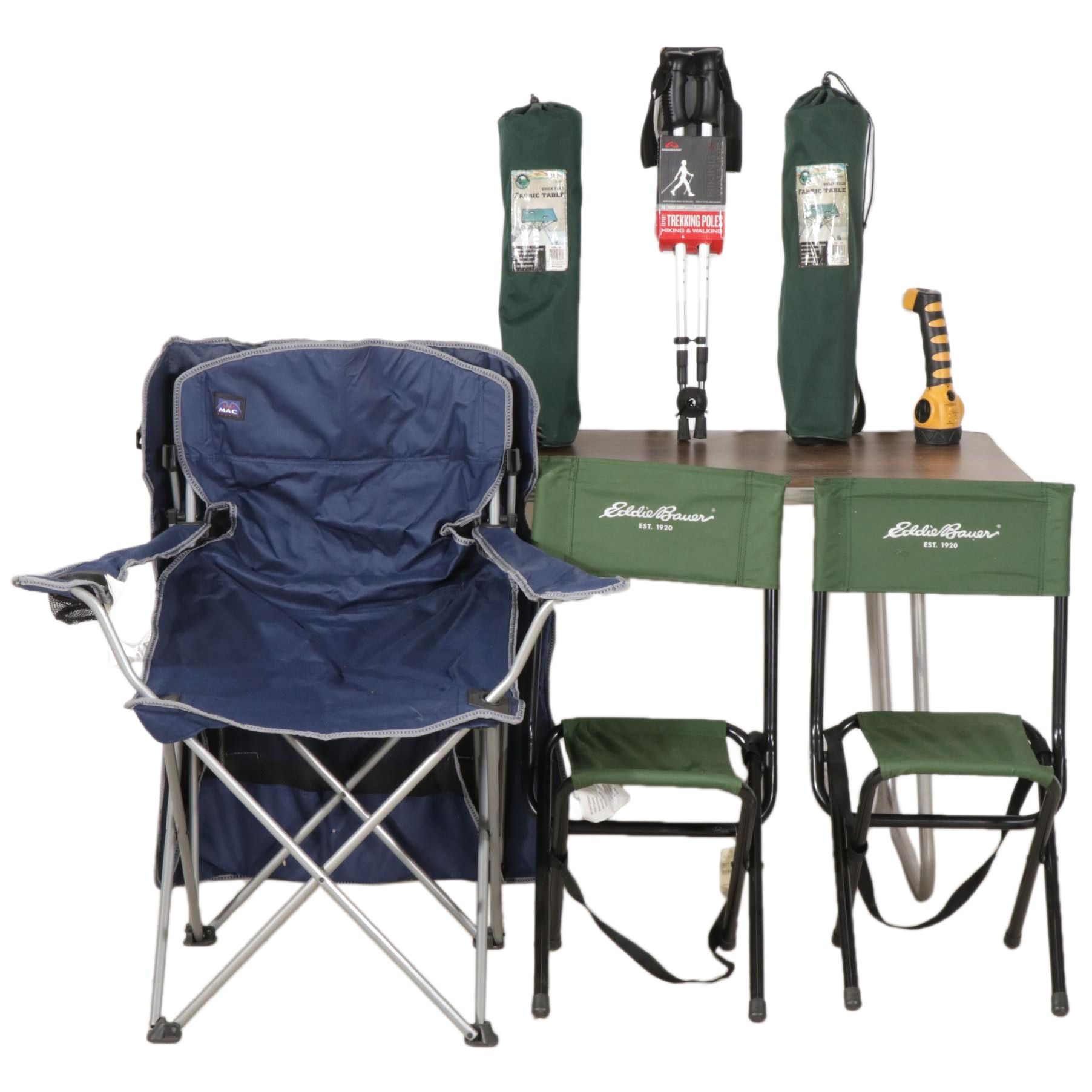 Eddie Bauer With Other Folding Chairs, More Camping Accessories