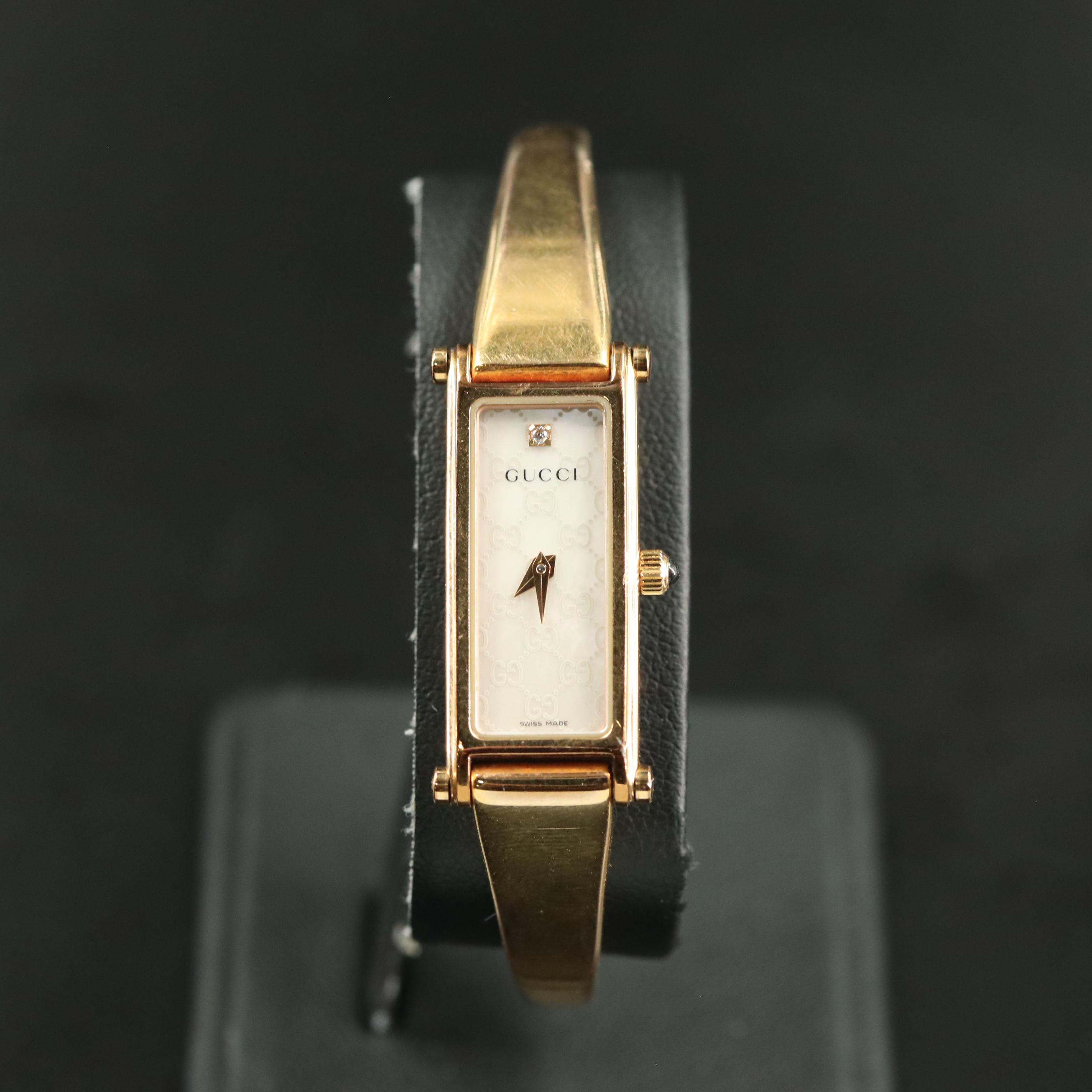 Gucci 1500 Swiss Made Stainless Steel Quartz Watch