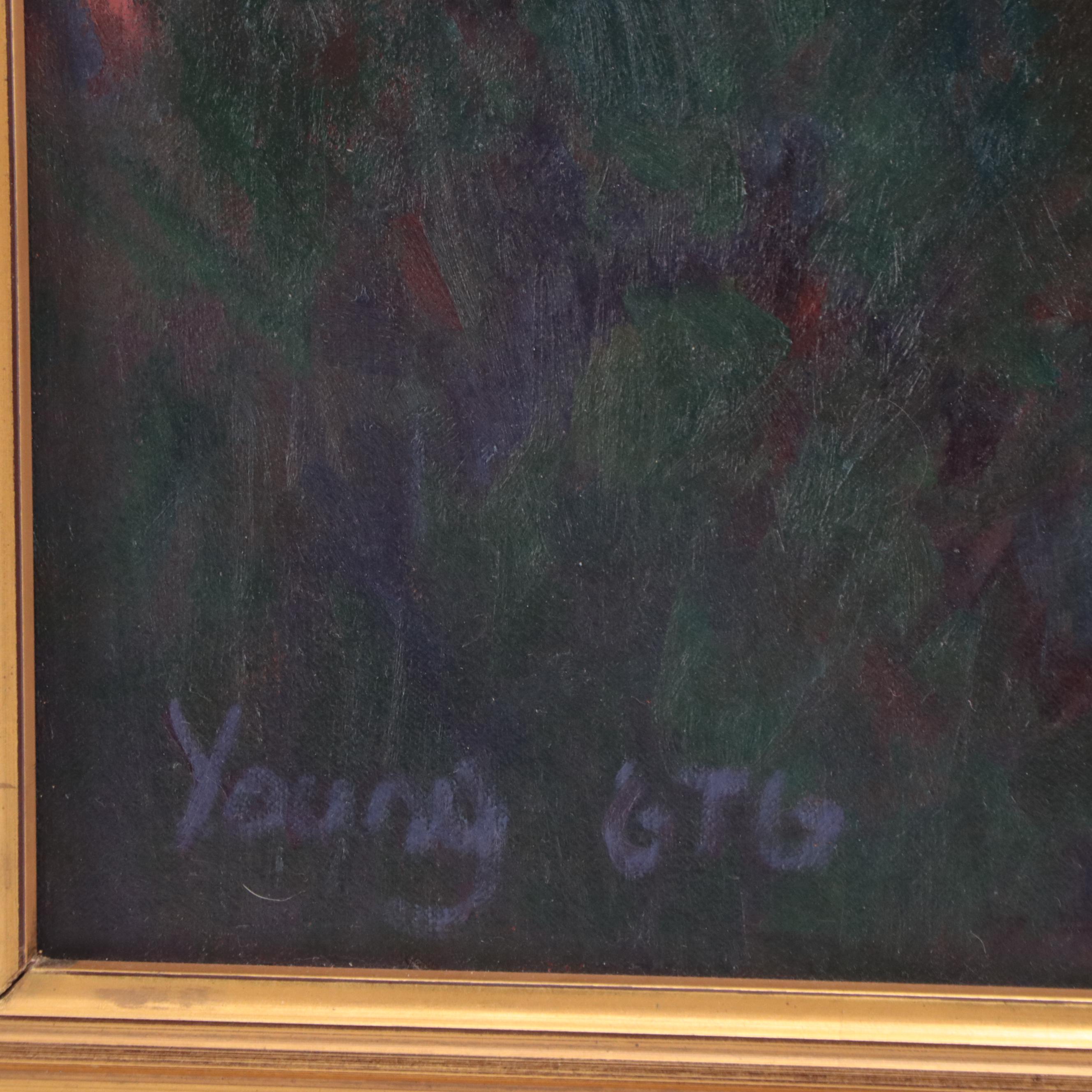 Diane Young Oil on Canvas "Mt. Adams"