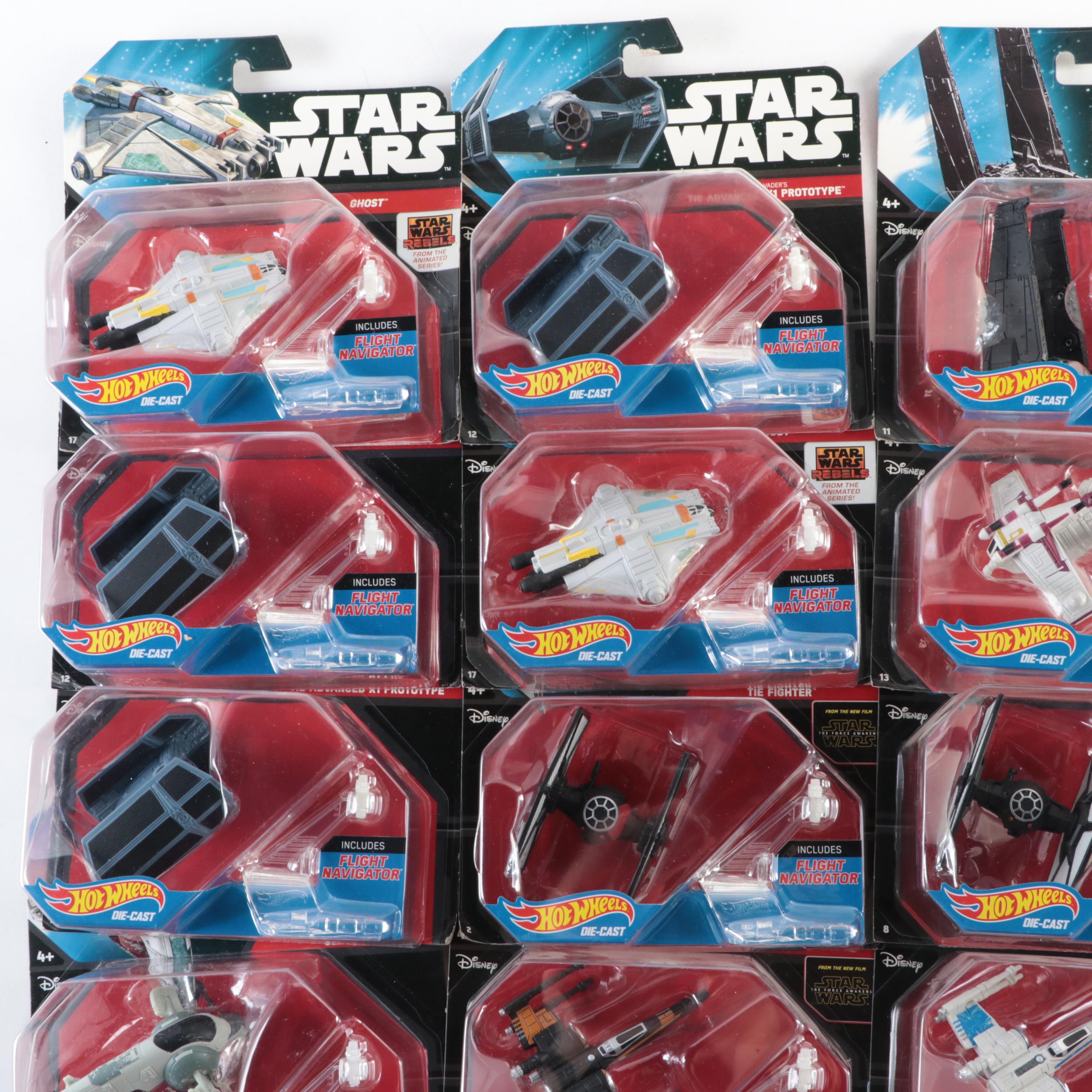 Mattel Hot Wheels Star Wars Millennium Falcon and Other Diecast Planes