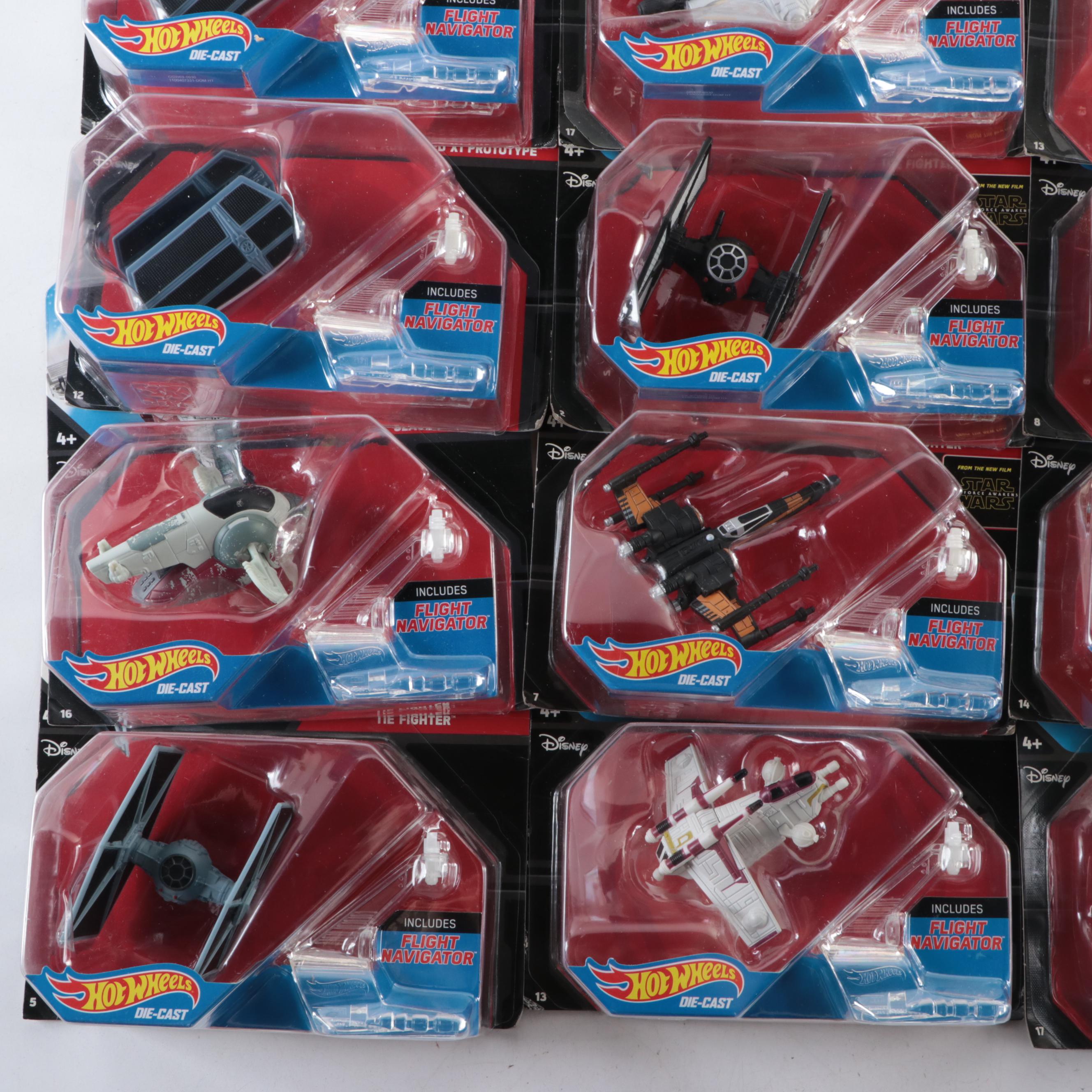 Mattel Hot Wheels Star Wars Millennium Falcon and Other Diecast Planes