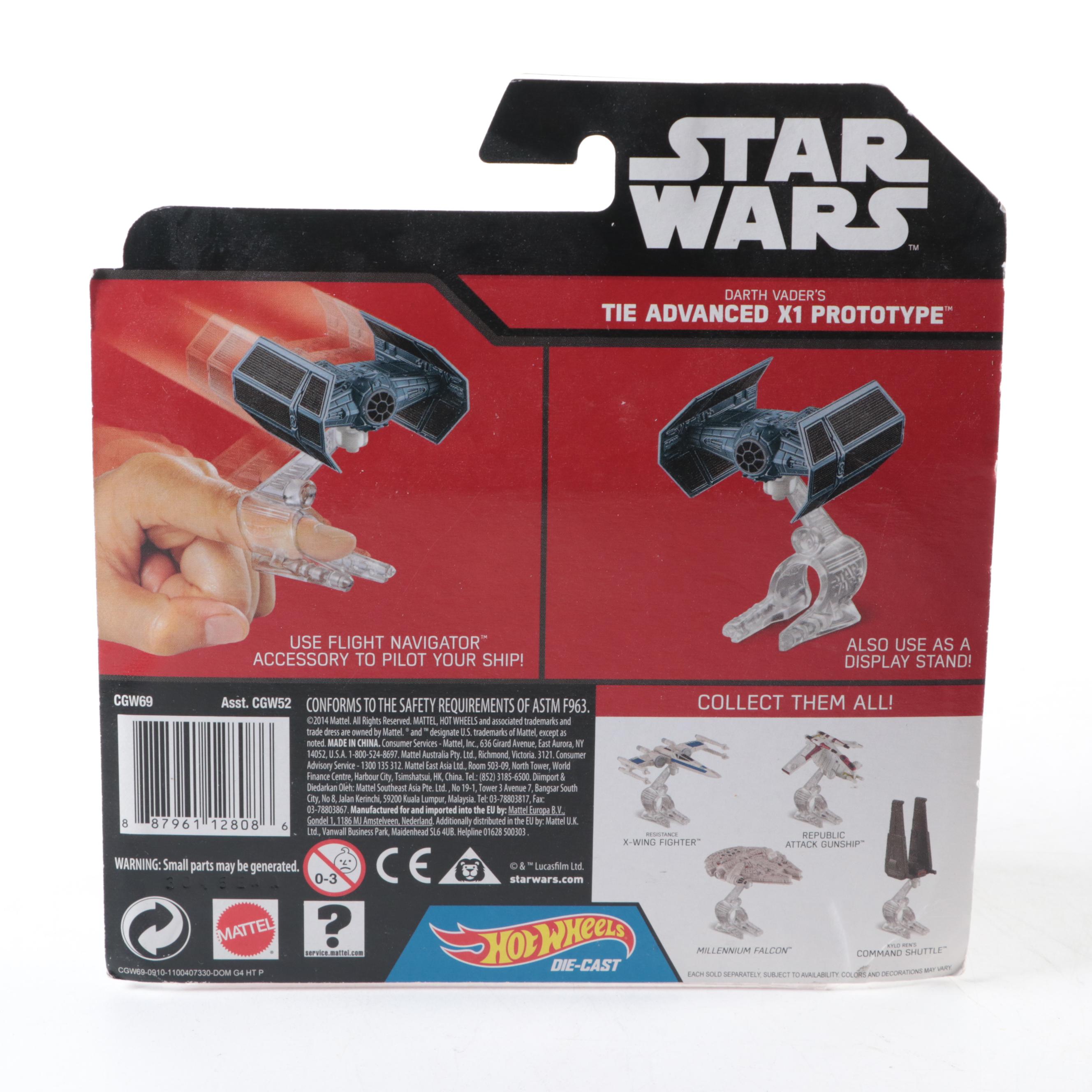 Mattel Hot Wheels Star Wars Millennium Falcon and Other Diecast Planes