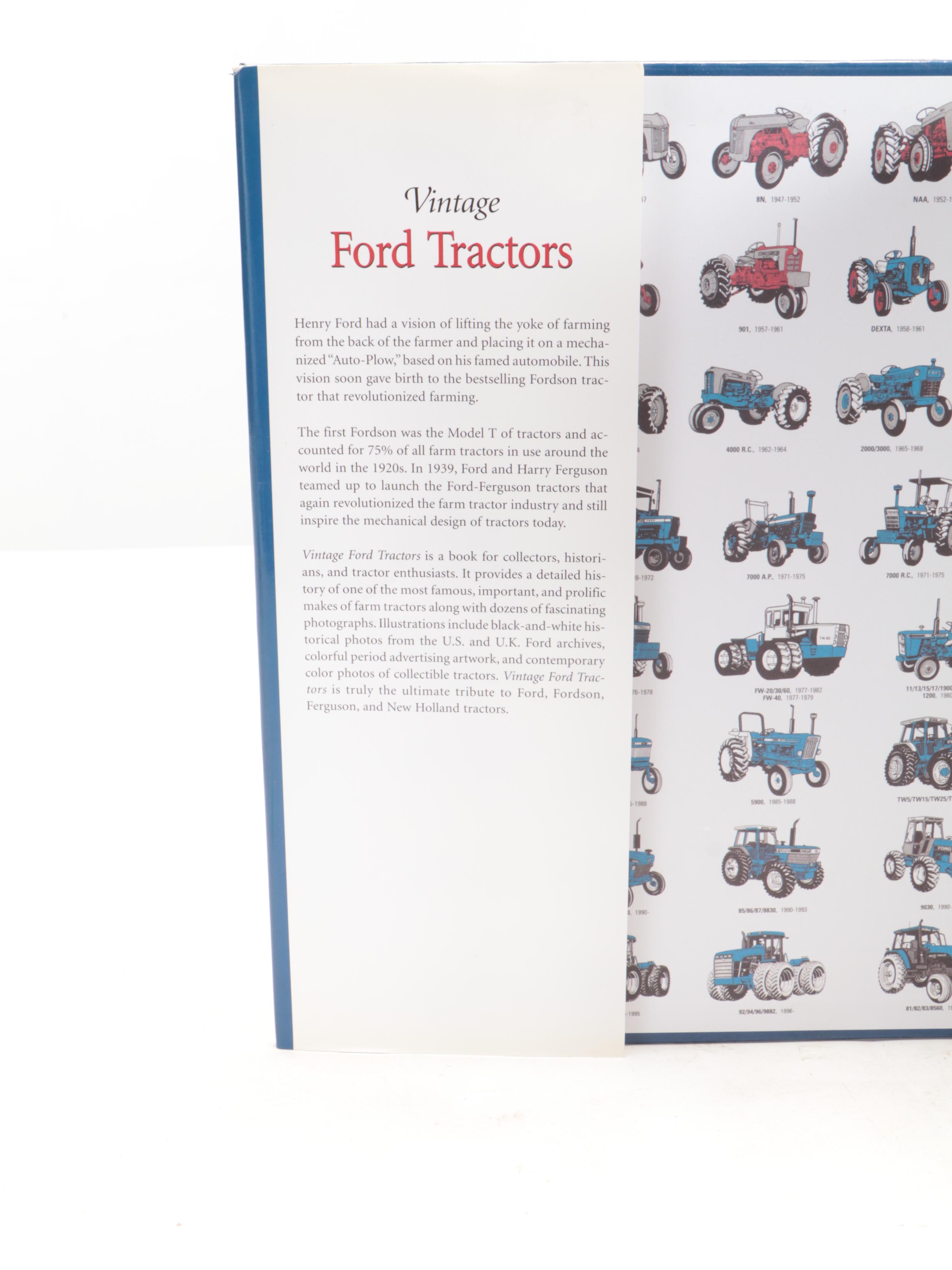 "Vintage Ford Tractors" by Robert N. Pripps and More Farm Tractor Books