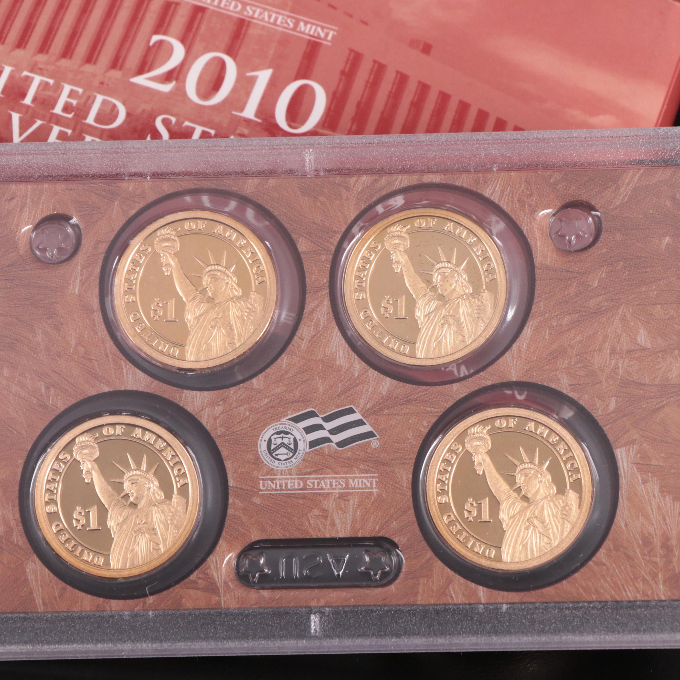 Two United States Mint Silver Proof Sets