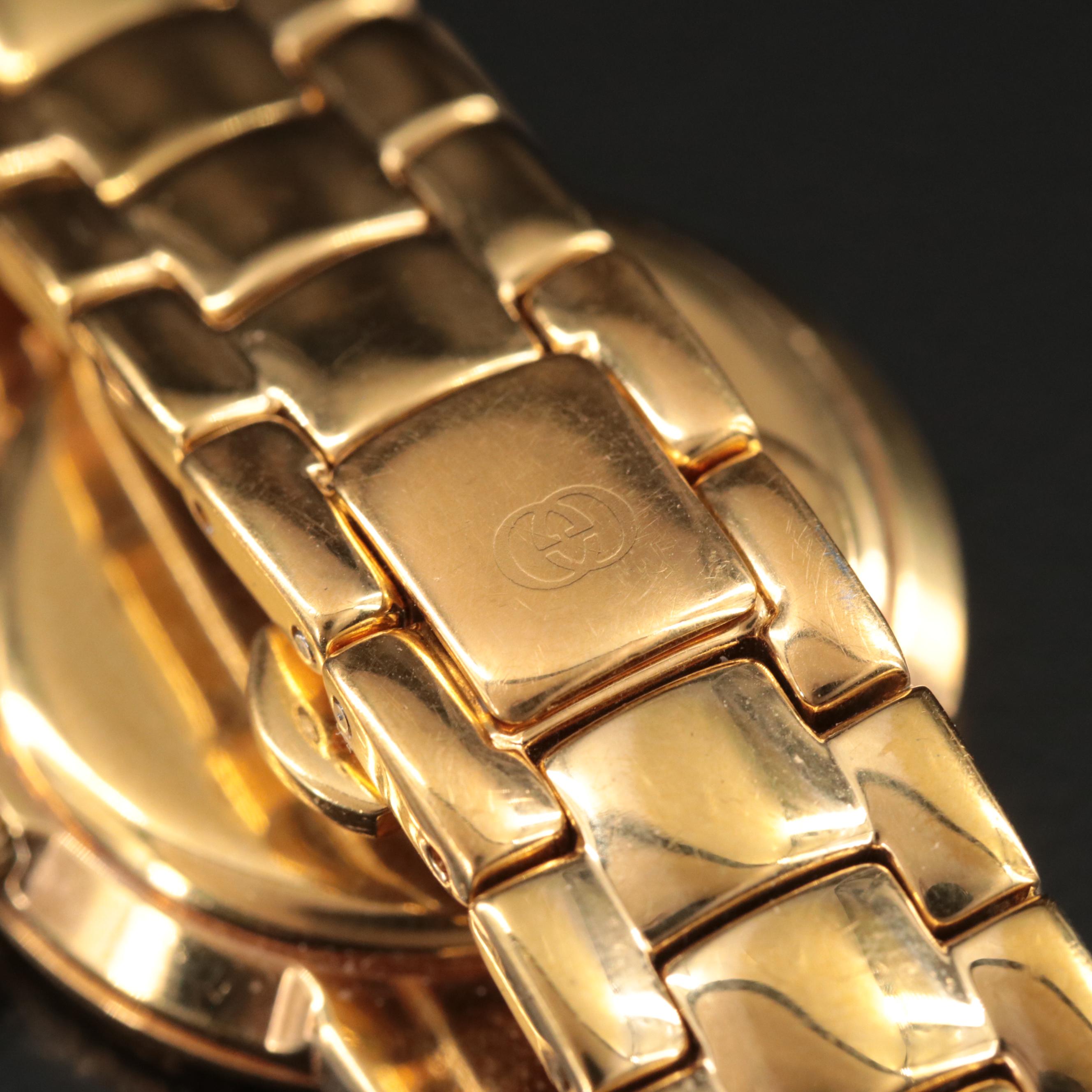 Vintage Gucci Gold-Plated Quartz Watch