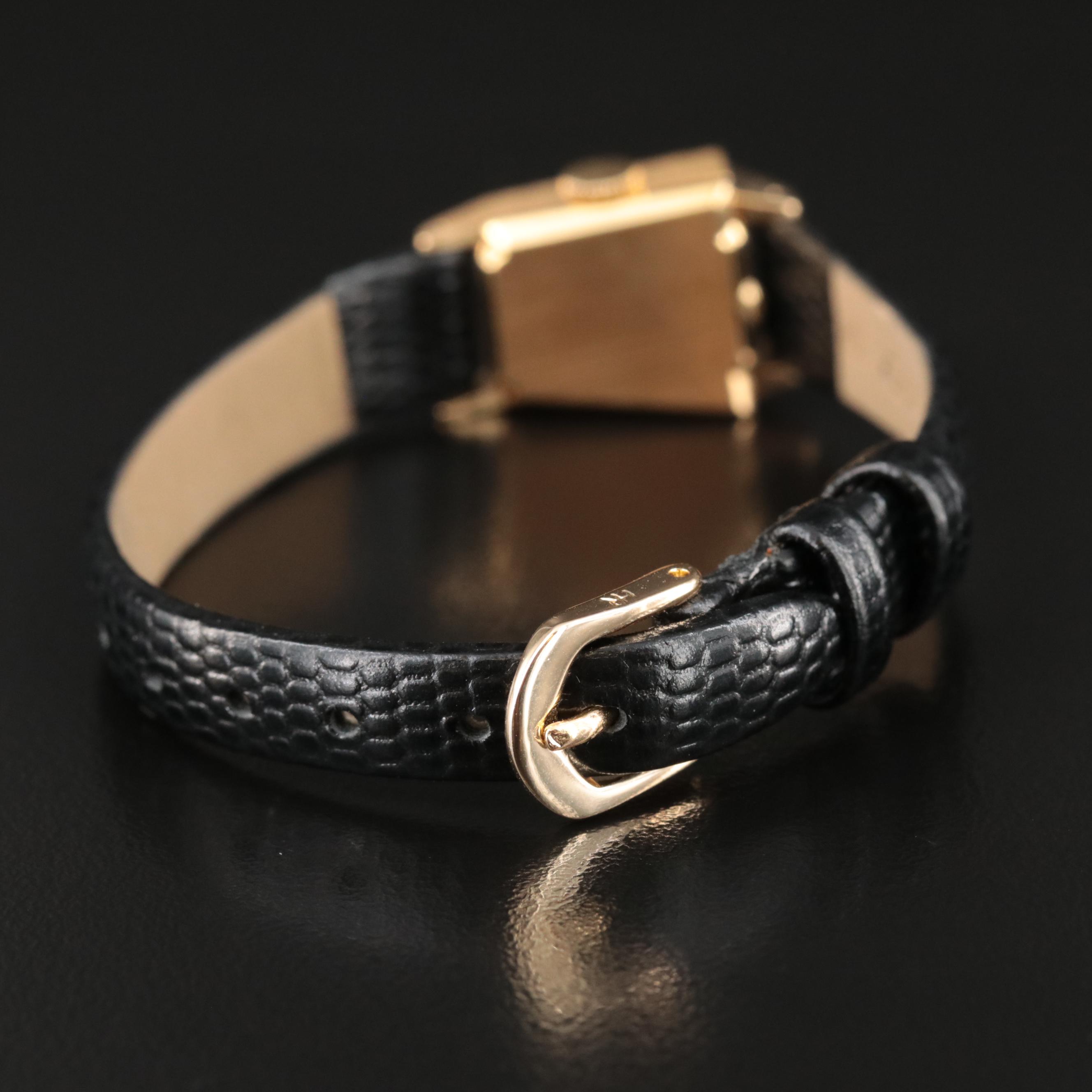 1956 Rolex 18K Trapezoidal Case Precision Watch