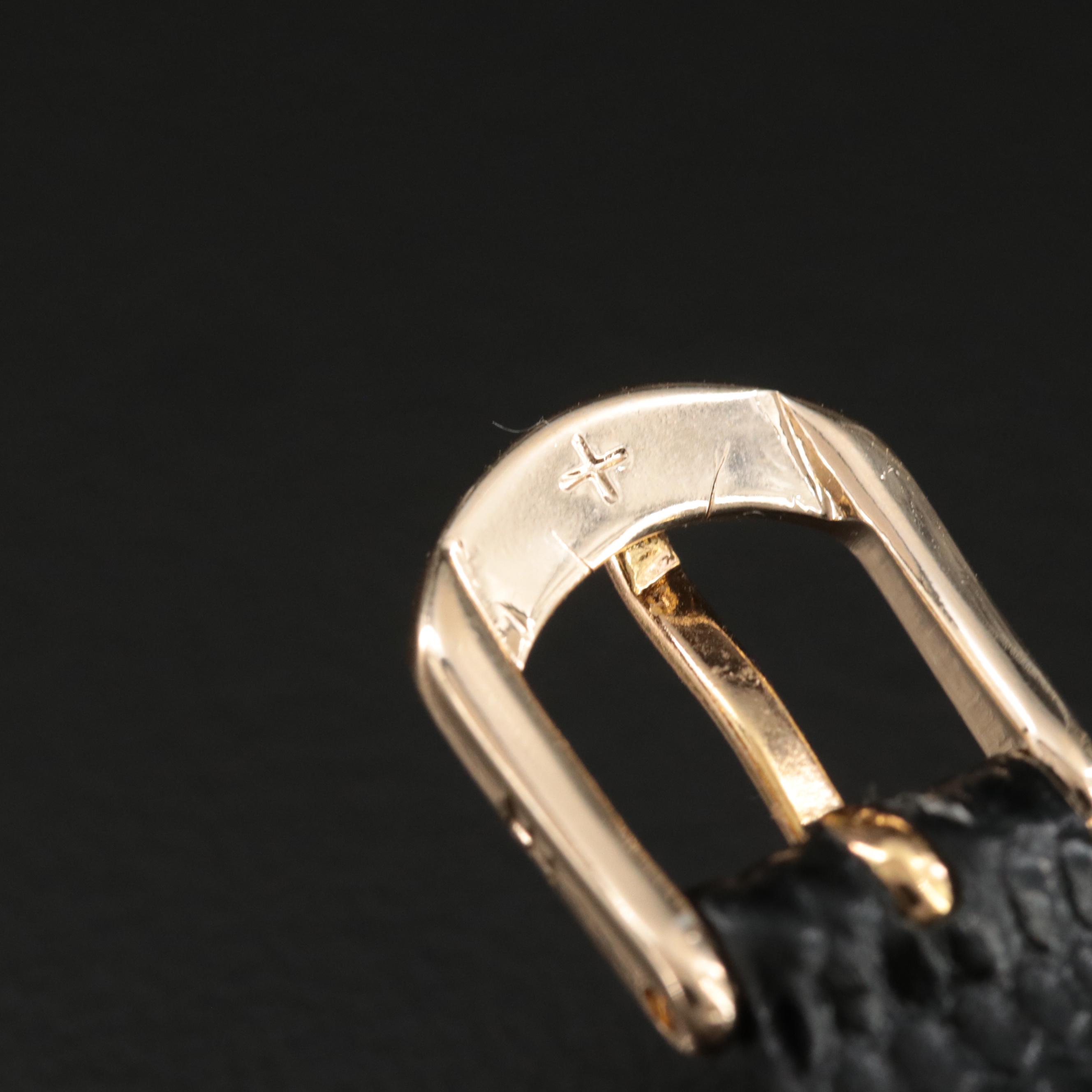 1956 Rolex 18K Trapezoidal Case Precision Watch