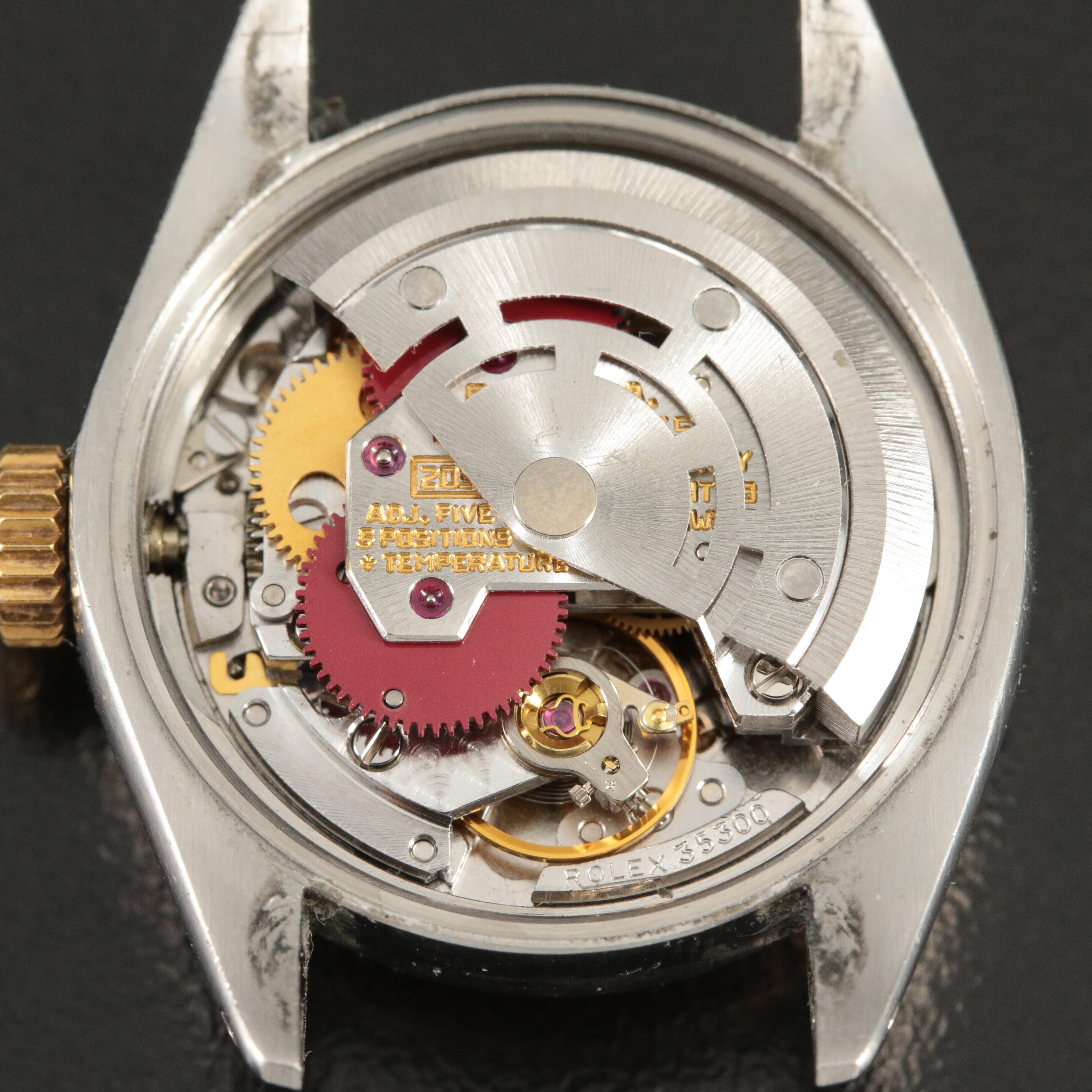 1977 Rolex Two-Tone Oyster Perpetual Watch