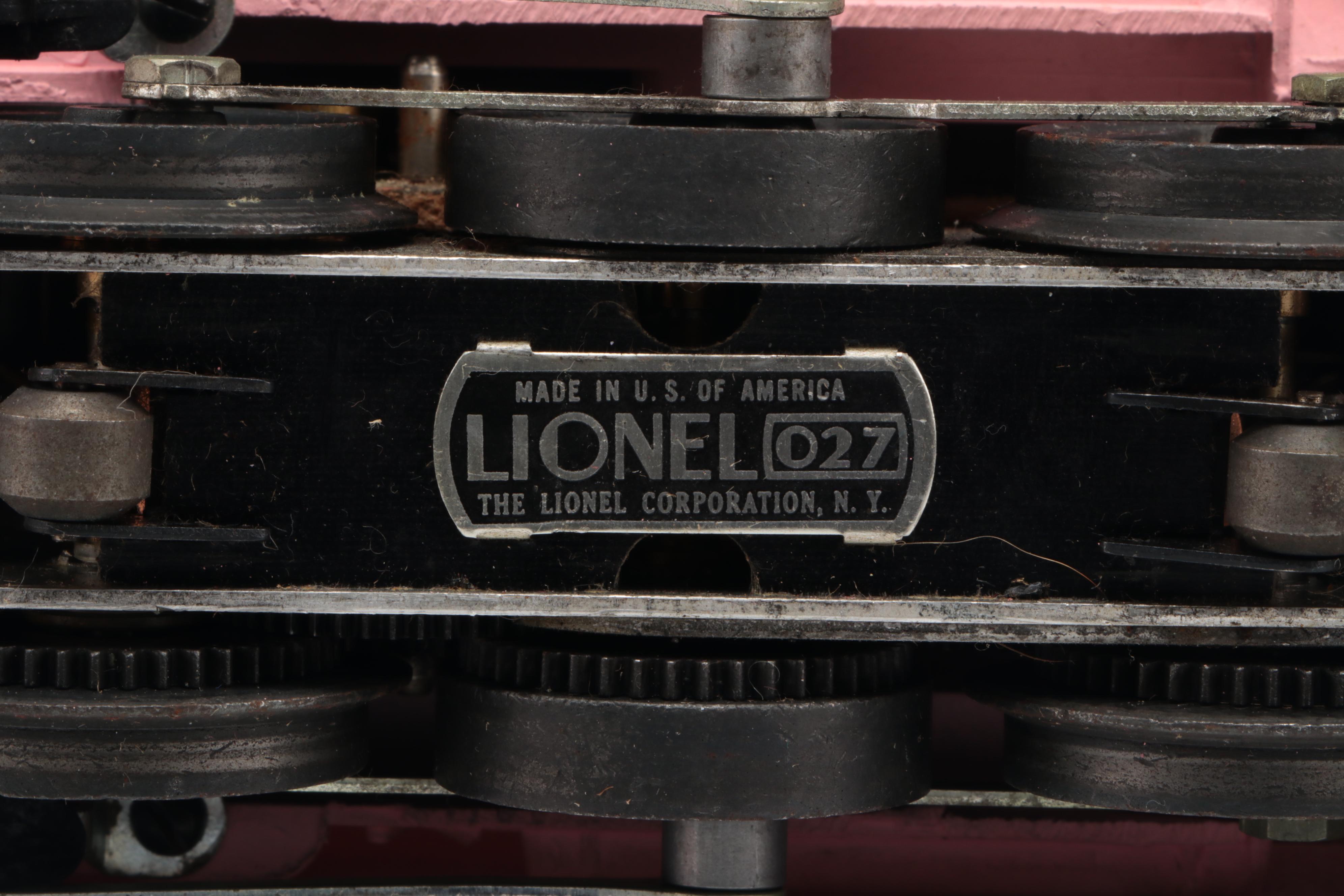 Lionel Pink "Girls" Train Set with Transformer and Booklets, Circa 1957