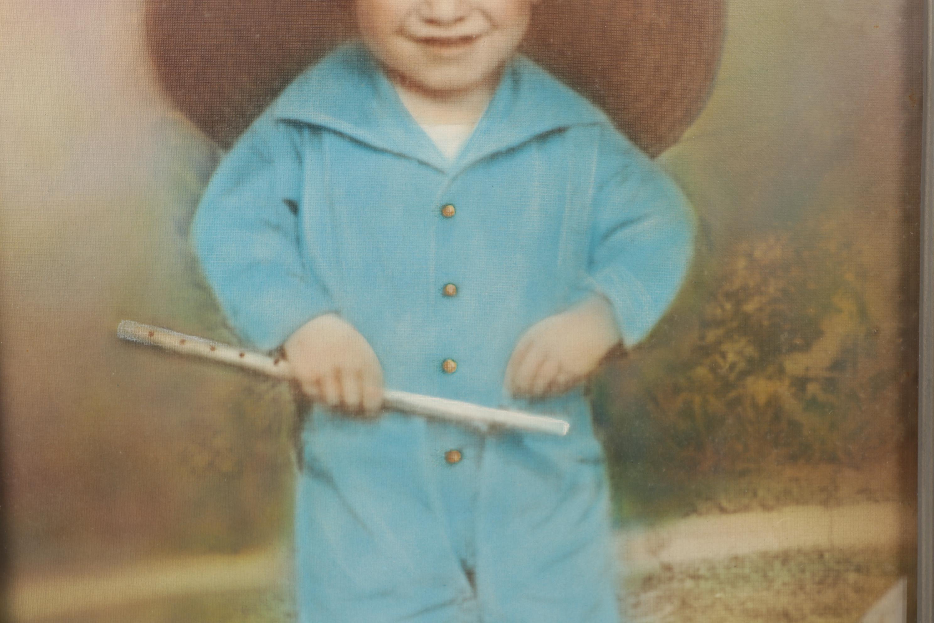 Crayon Portraits of Young Children, Early 20th Century