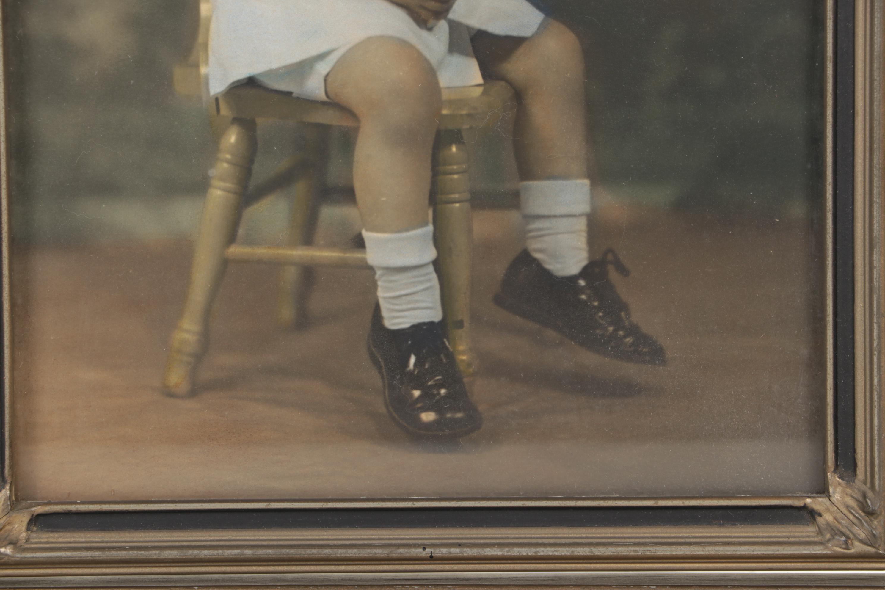 Crayon Portraits of Young Children, Early 20th Century