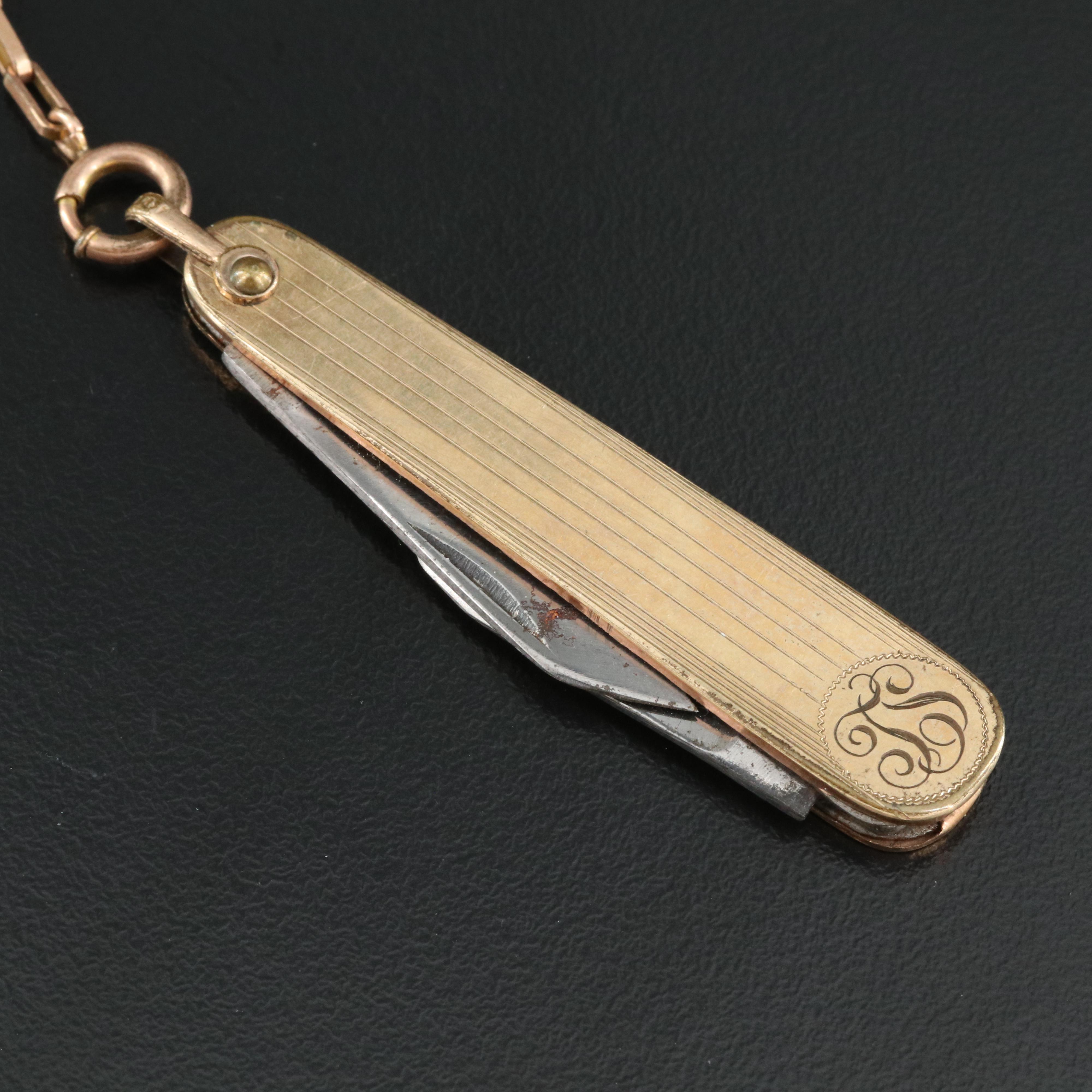 Vintage Gruen Semi Thin Pocket Watch