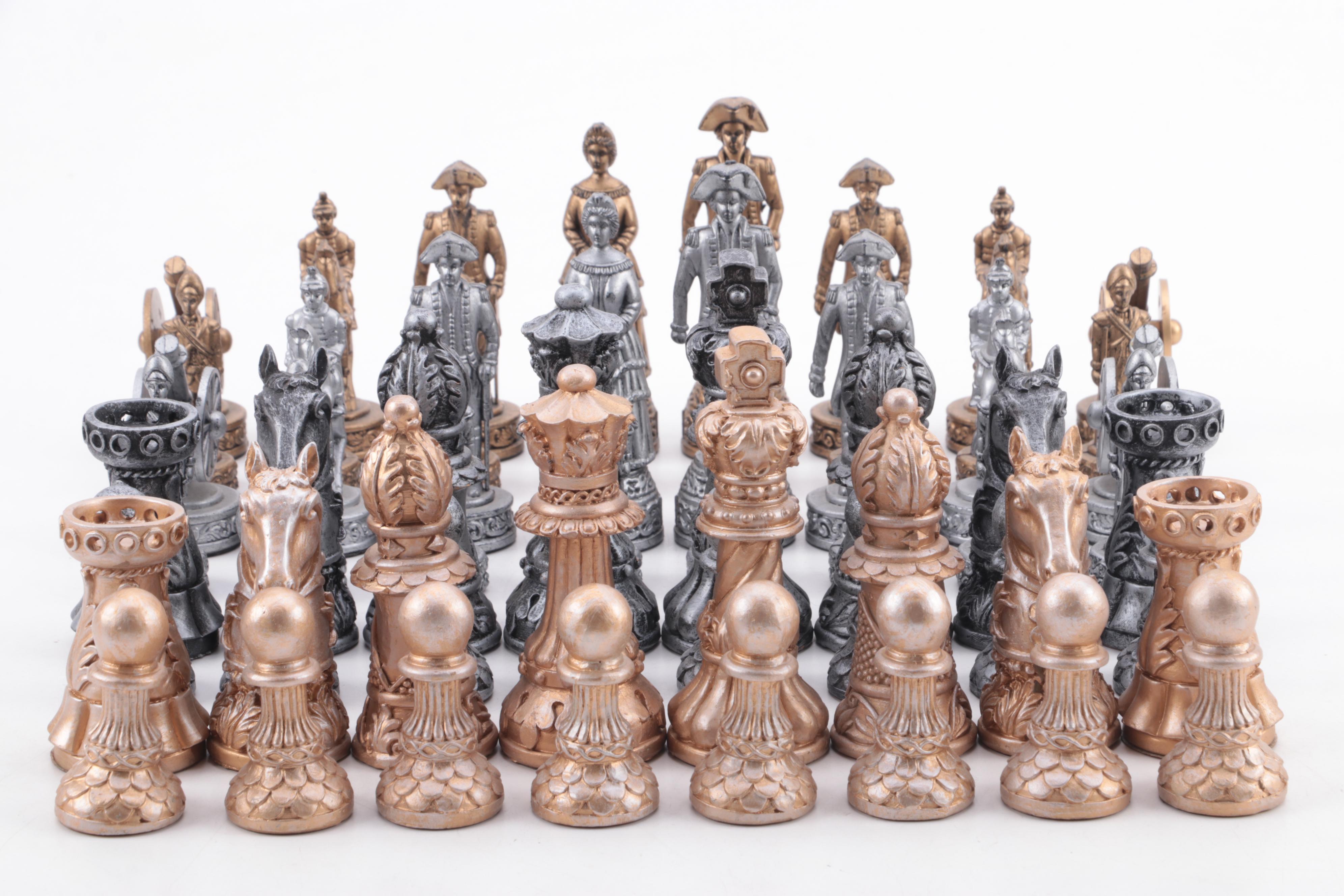 Figural and Other Resin Chess Sets
