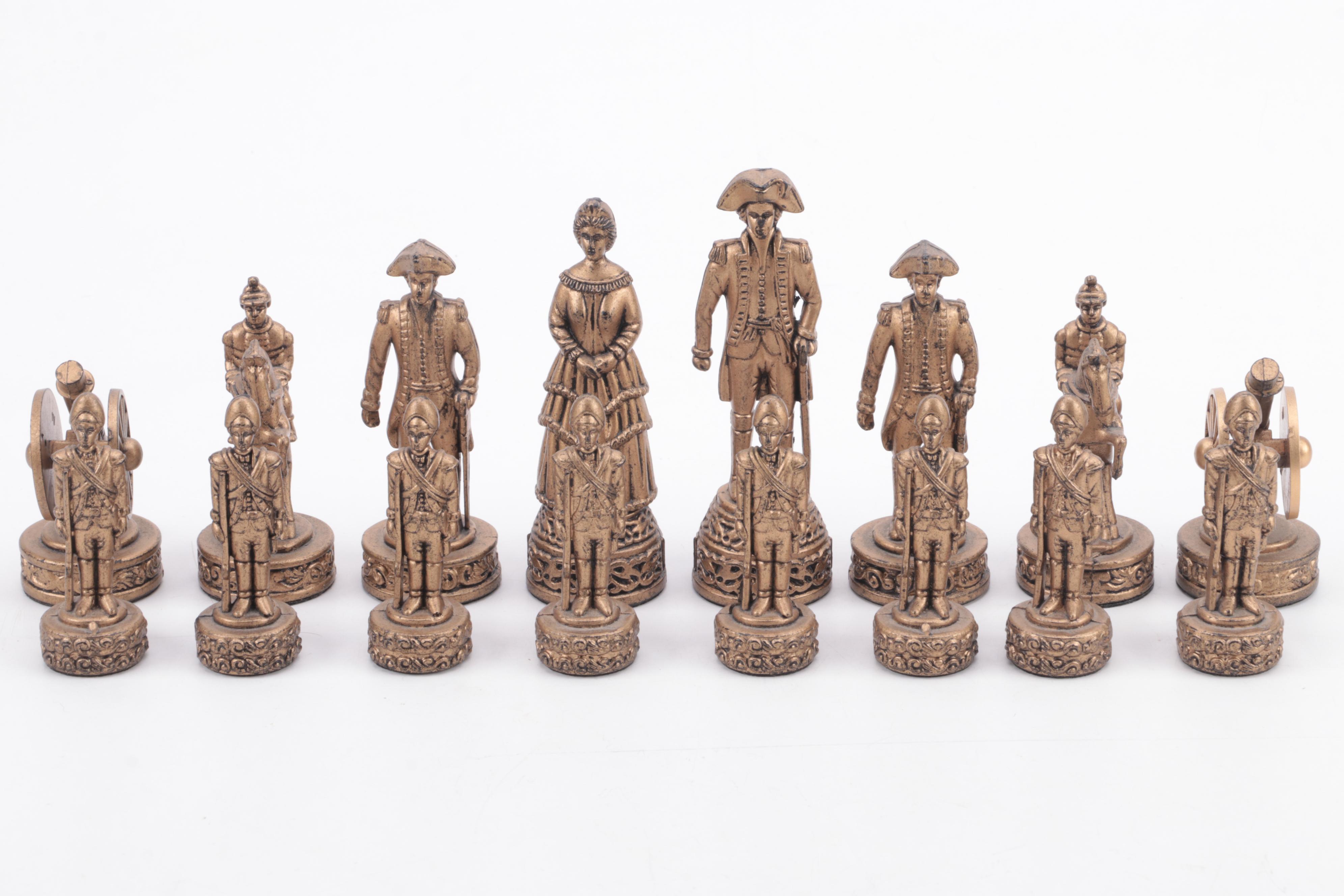 Figural and Other Resin Chess Sets