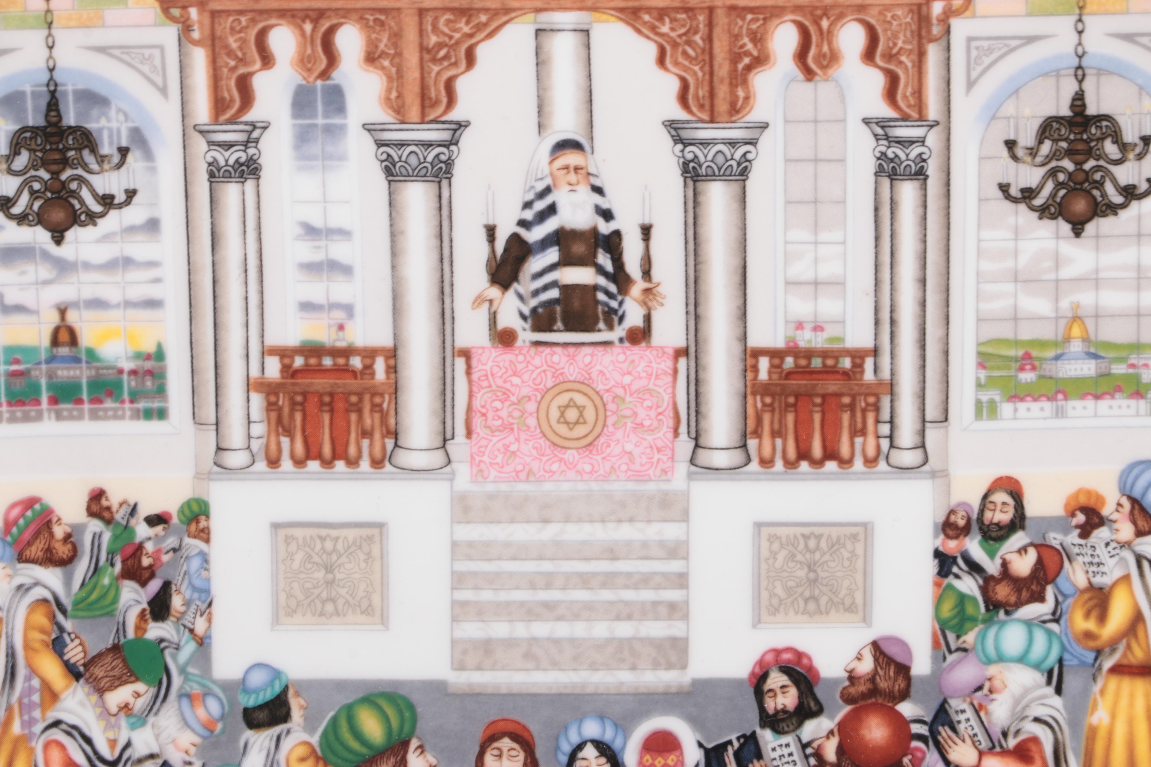 Royal Doulton "Celebration of Faith" Limited Edition Collector Plates, 1980s