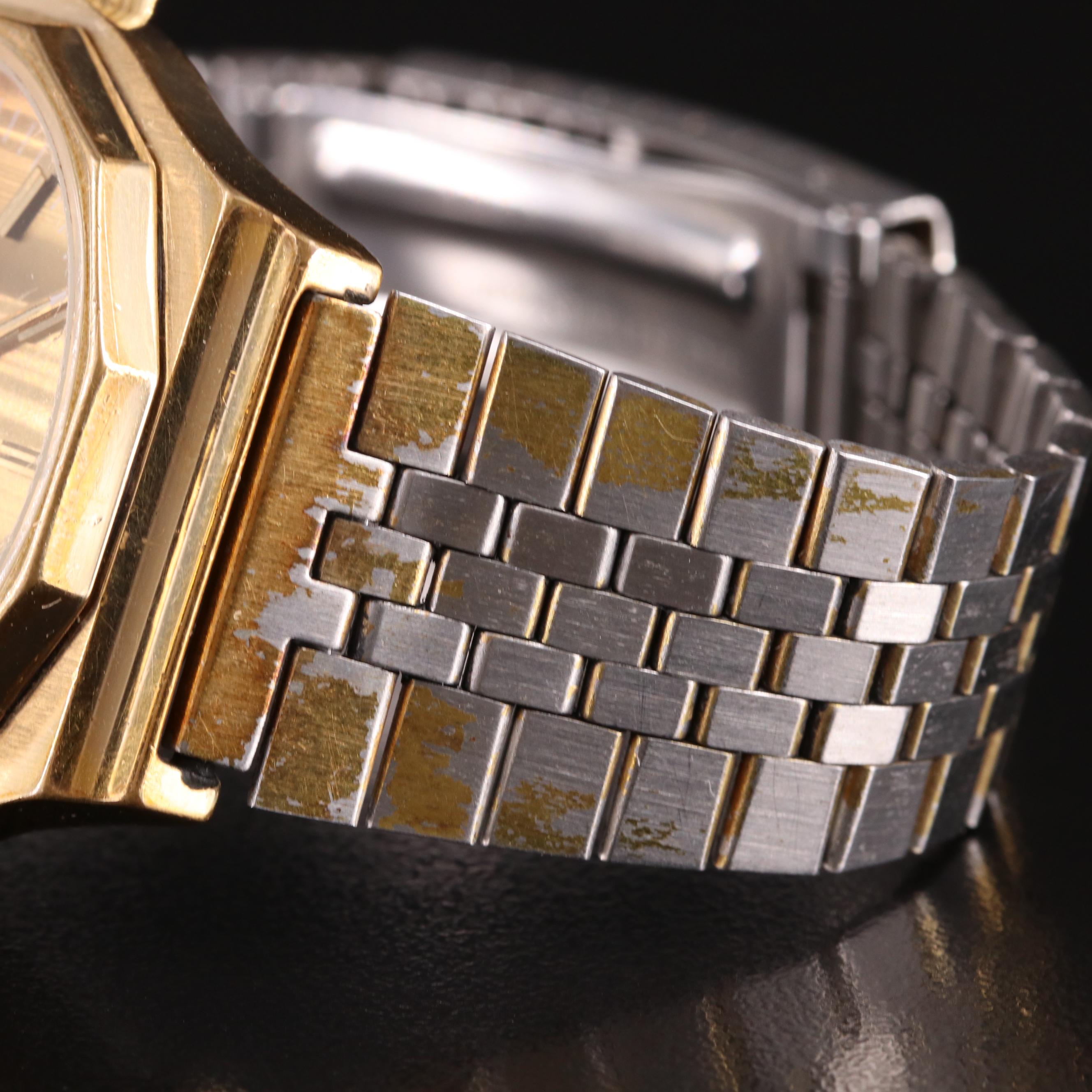 Longines Day-Date Quartz Wrist Watch