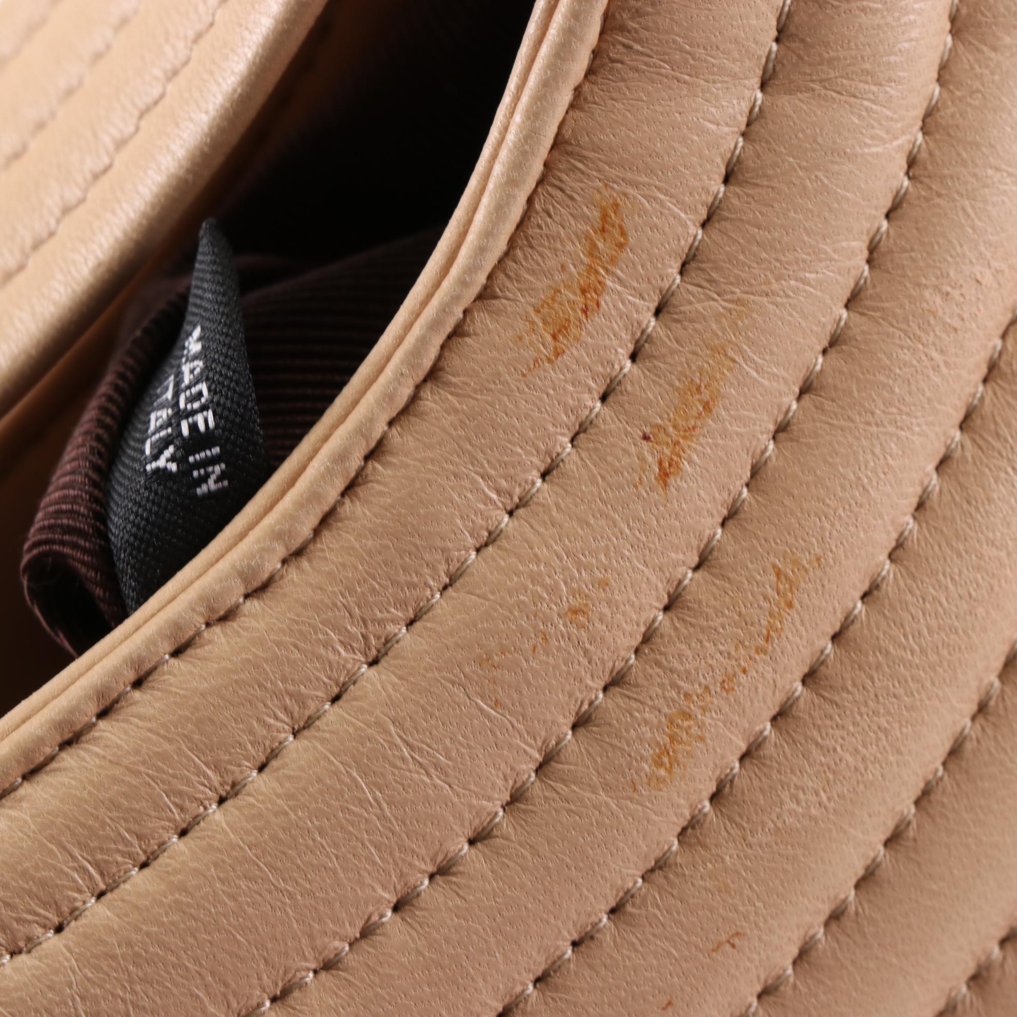 Bally Shoulder Bag in Quilted Leather and Crossbody Bag in Monogram Canvas