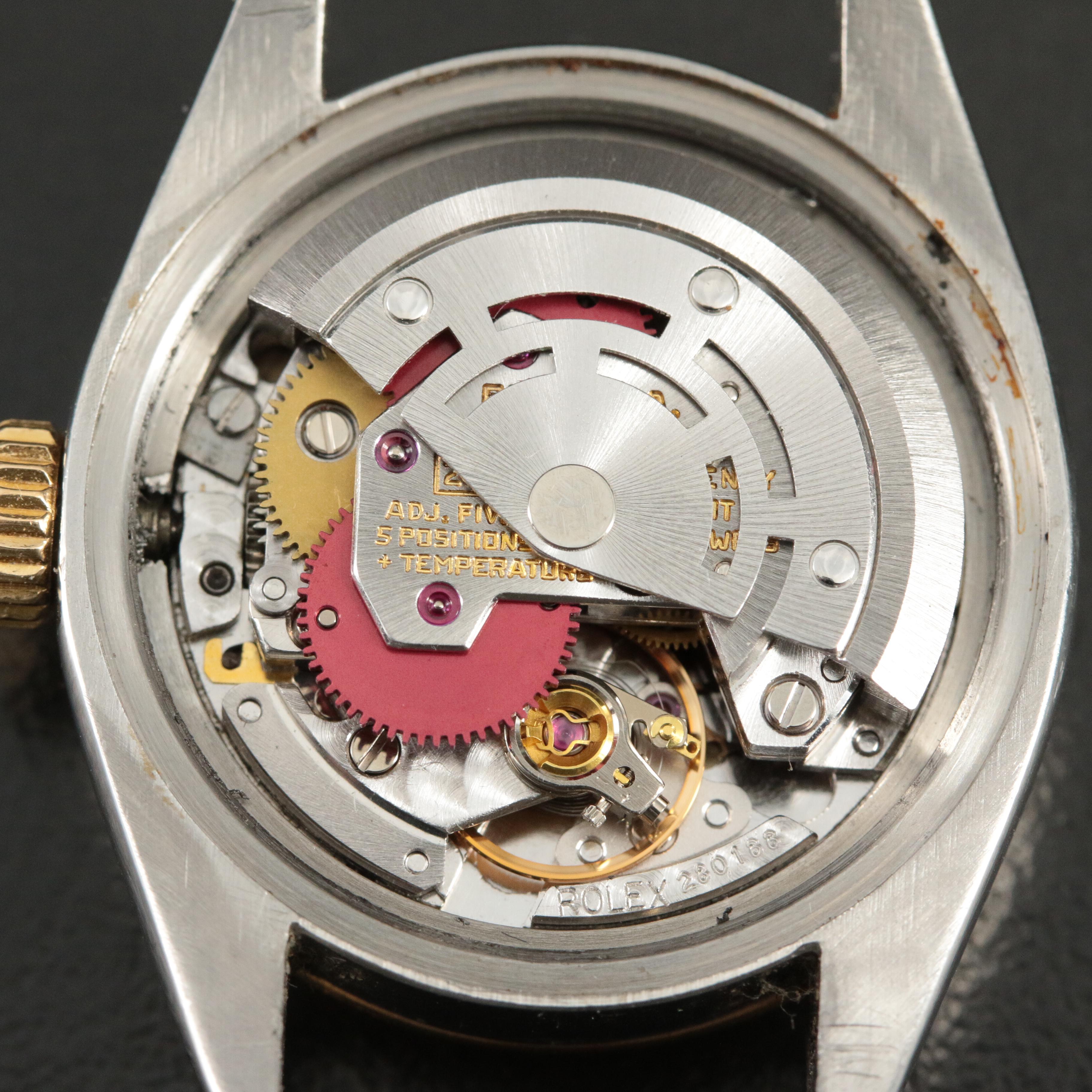 1983 Rolex Custom Diamond Jubilee Dial Datejust Watch