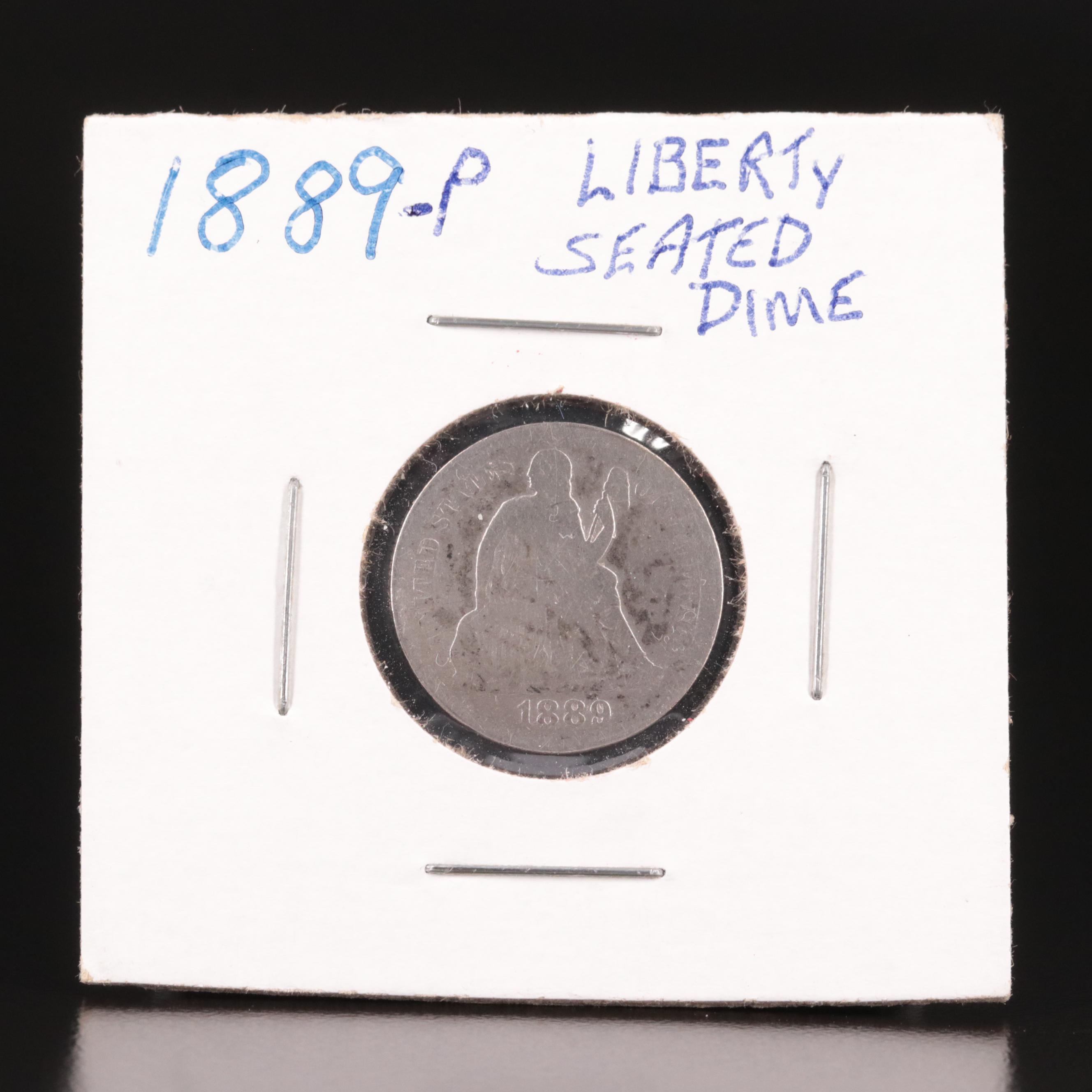 1889 Liberty Seated Dime