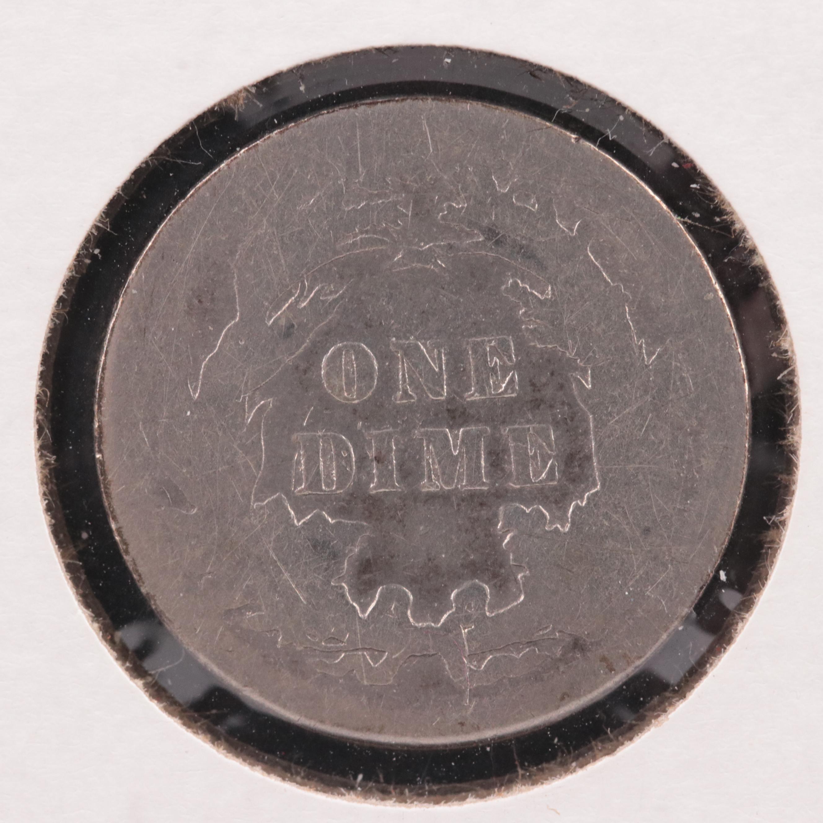 1889 Liberty Seated Dime
